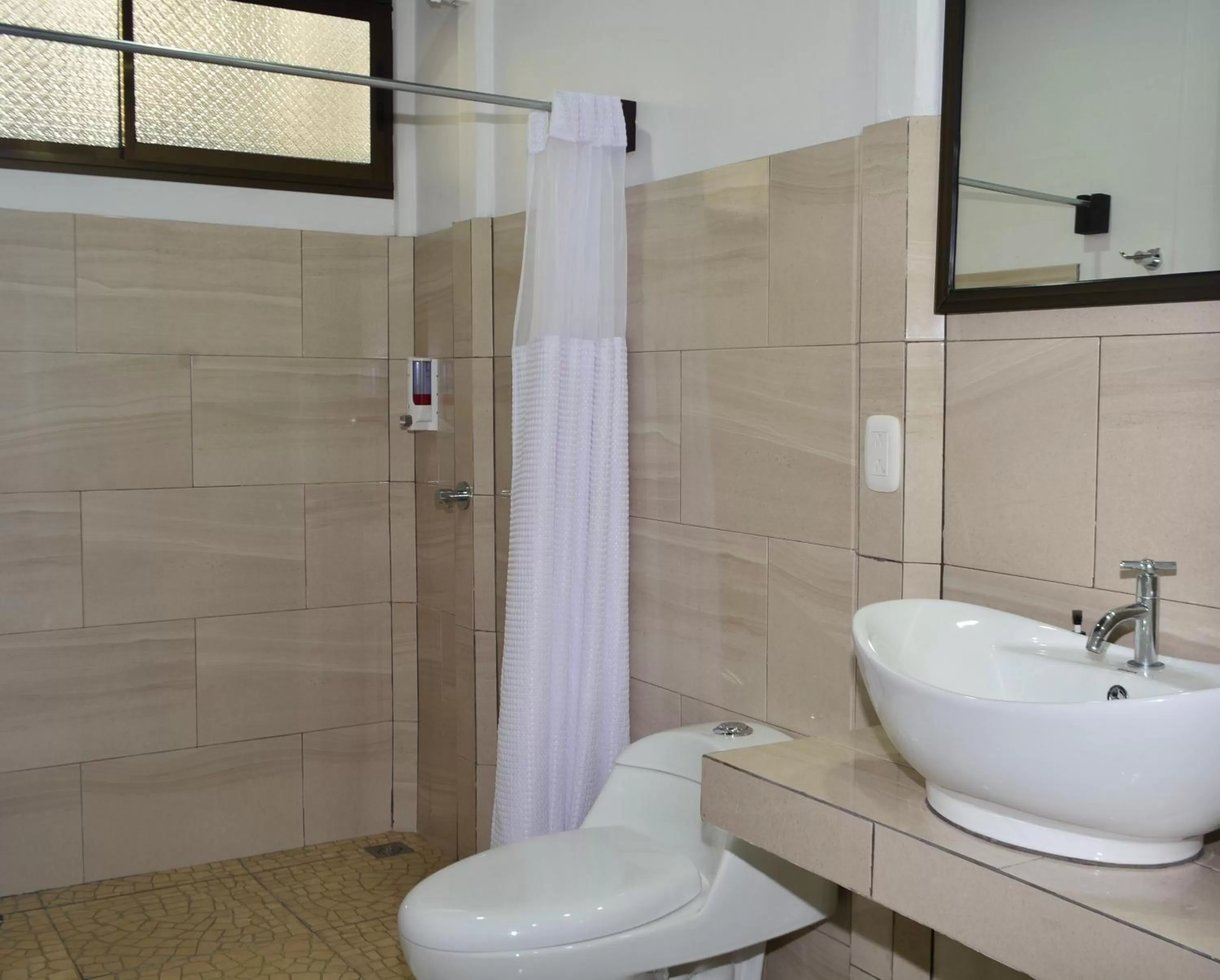 Bathroom in Cabañas Green House