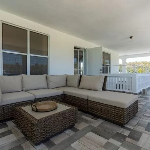 Seating Area in El Flamingo Beach Club