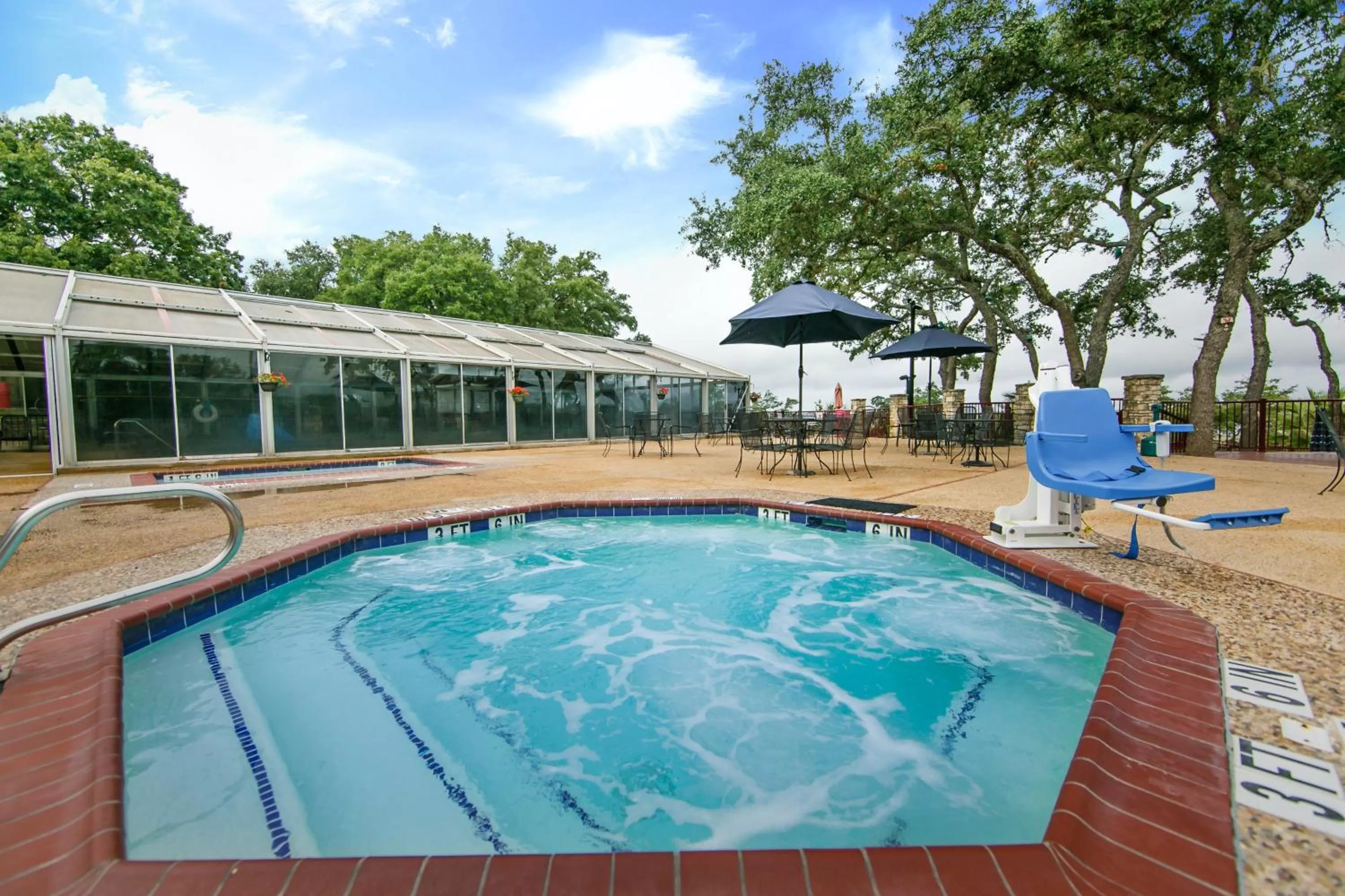 Swimming pool in Holiday Inn Club Vacations Hill Country Resort at Canyon Lake