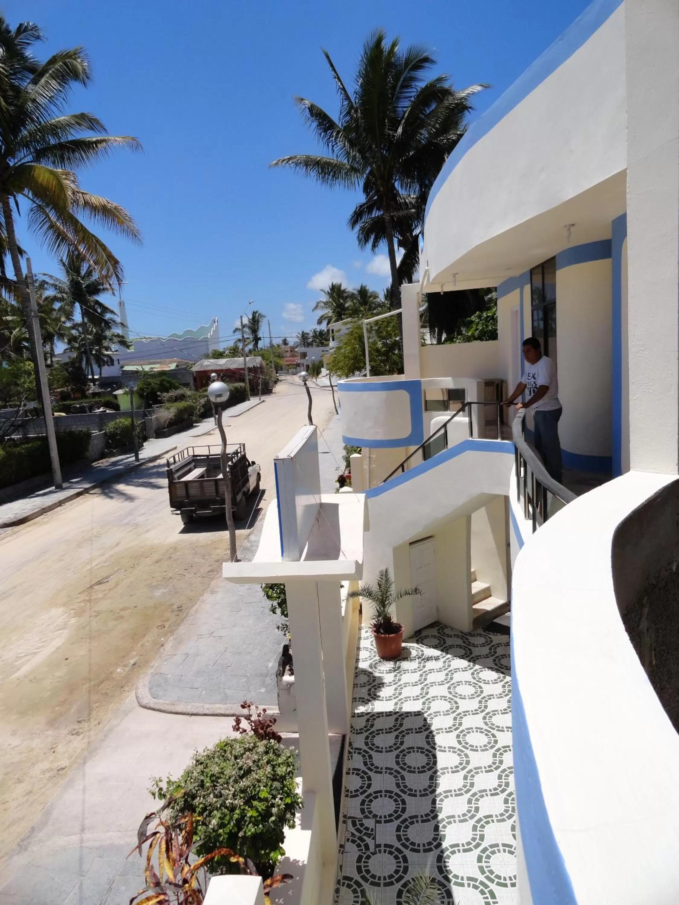 Facade/entrance in Hostal Cerro Azul