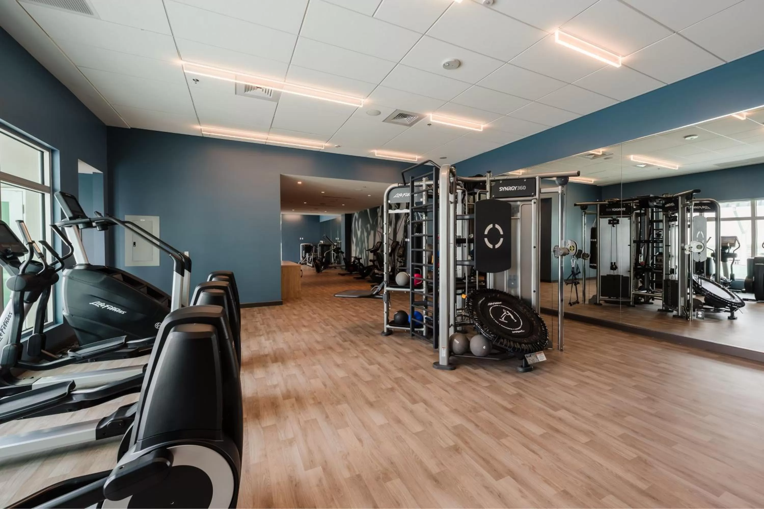 Fitness centre/facilities in AC Hotel by Marriott Fort Lauderdale Airport