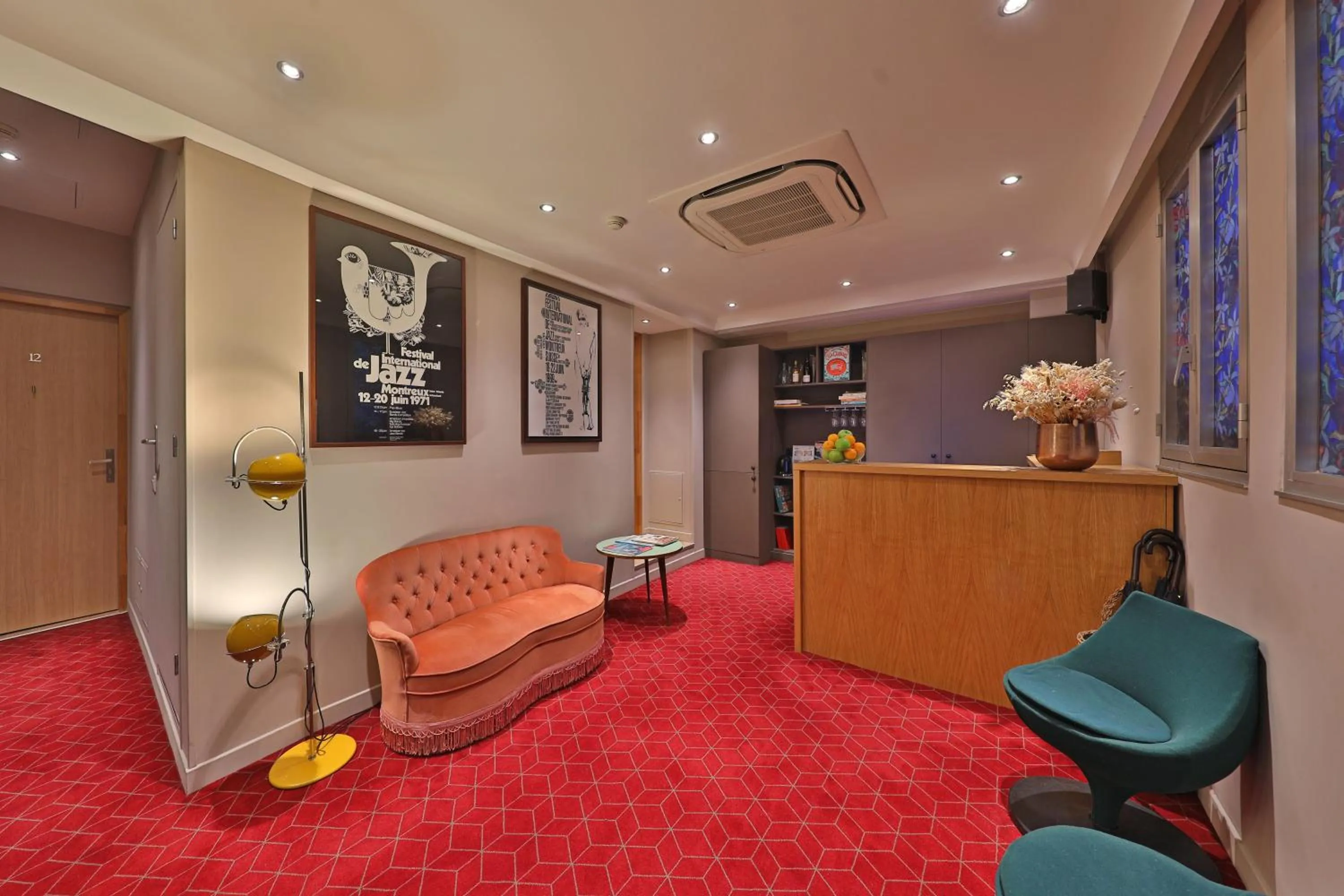 Lobby or reception in Hôtel Louvre Richelieu