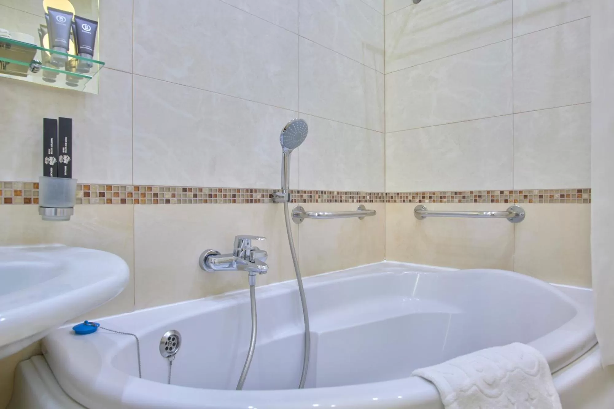 Bathroom in Hotel & Spa NEMO with dolphins