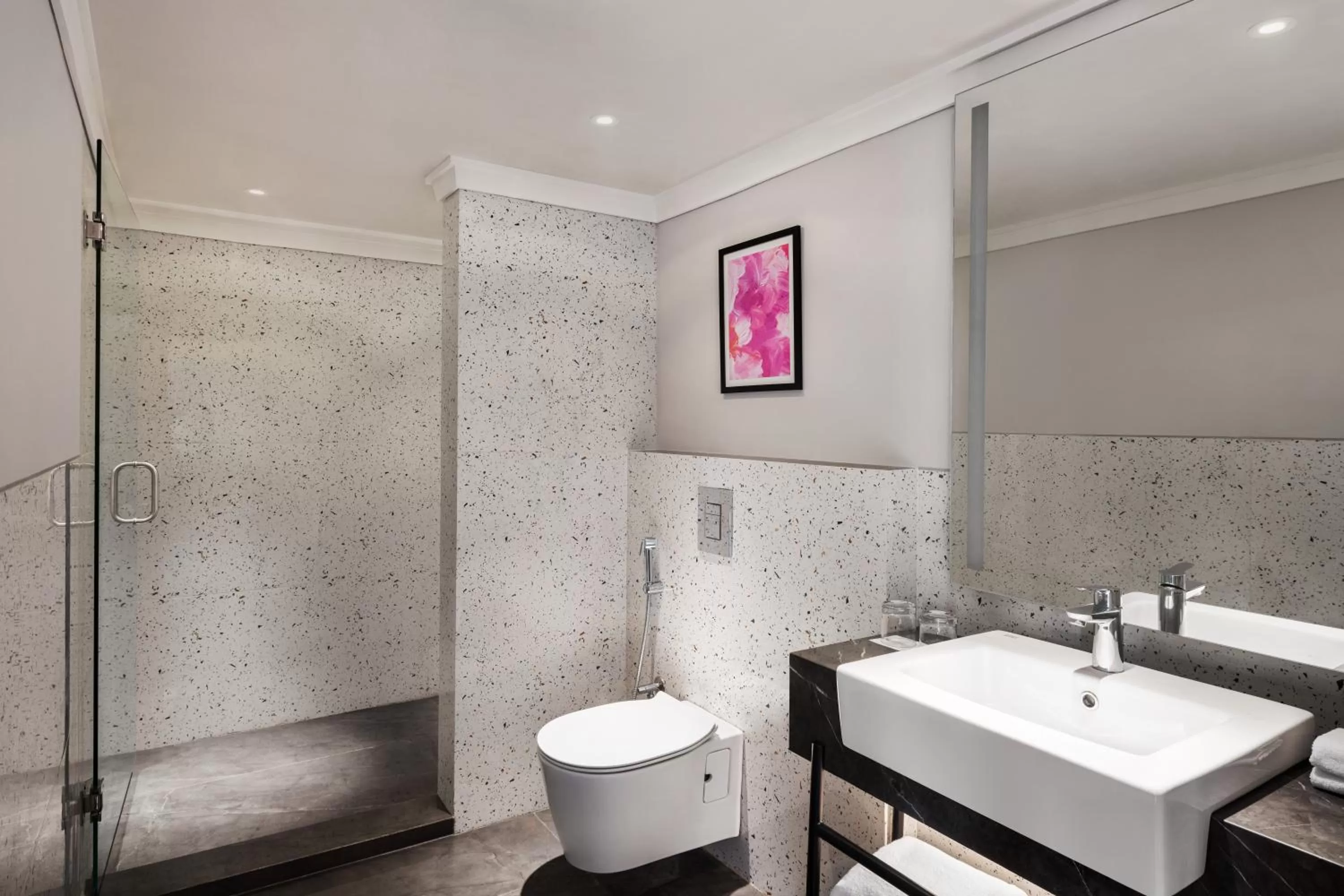 Toilet in Ramada Encore by Wyndham Indore Nipania