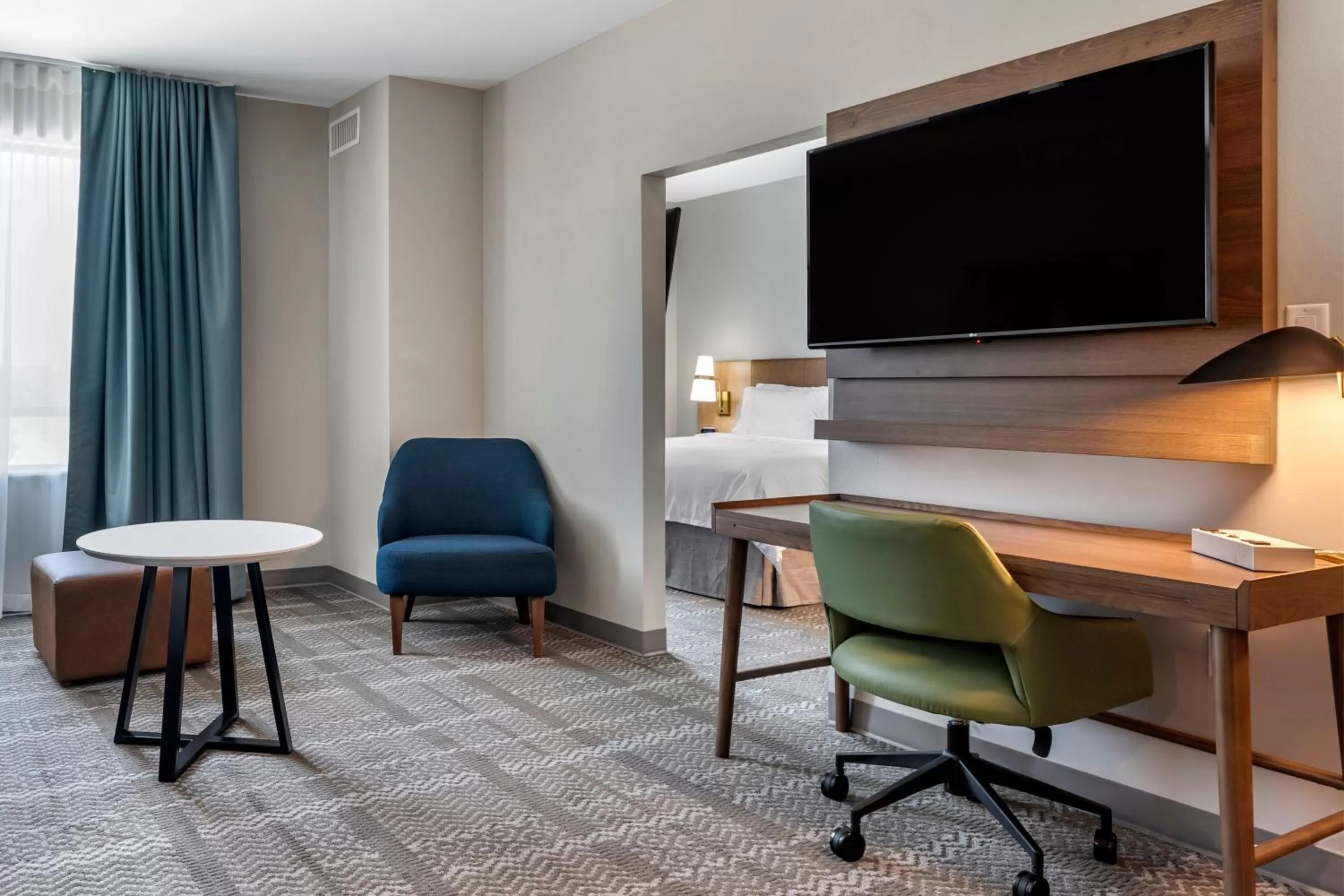 Photo of the whole room in Staybridge Suites Grand Prairie Near Epic Central by IHG