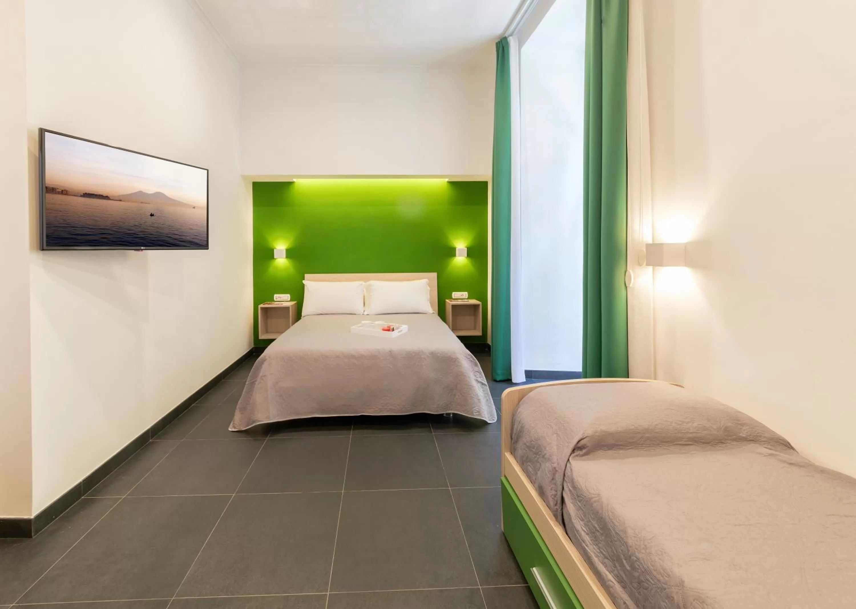 Bed in Neapolitan Breakfast