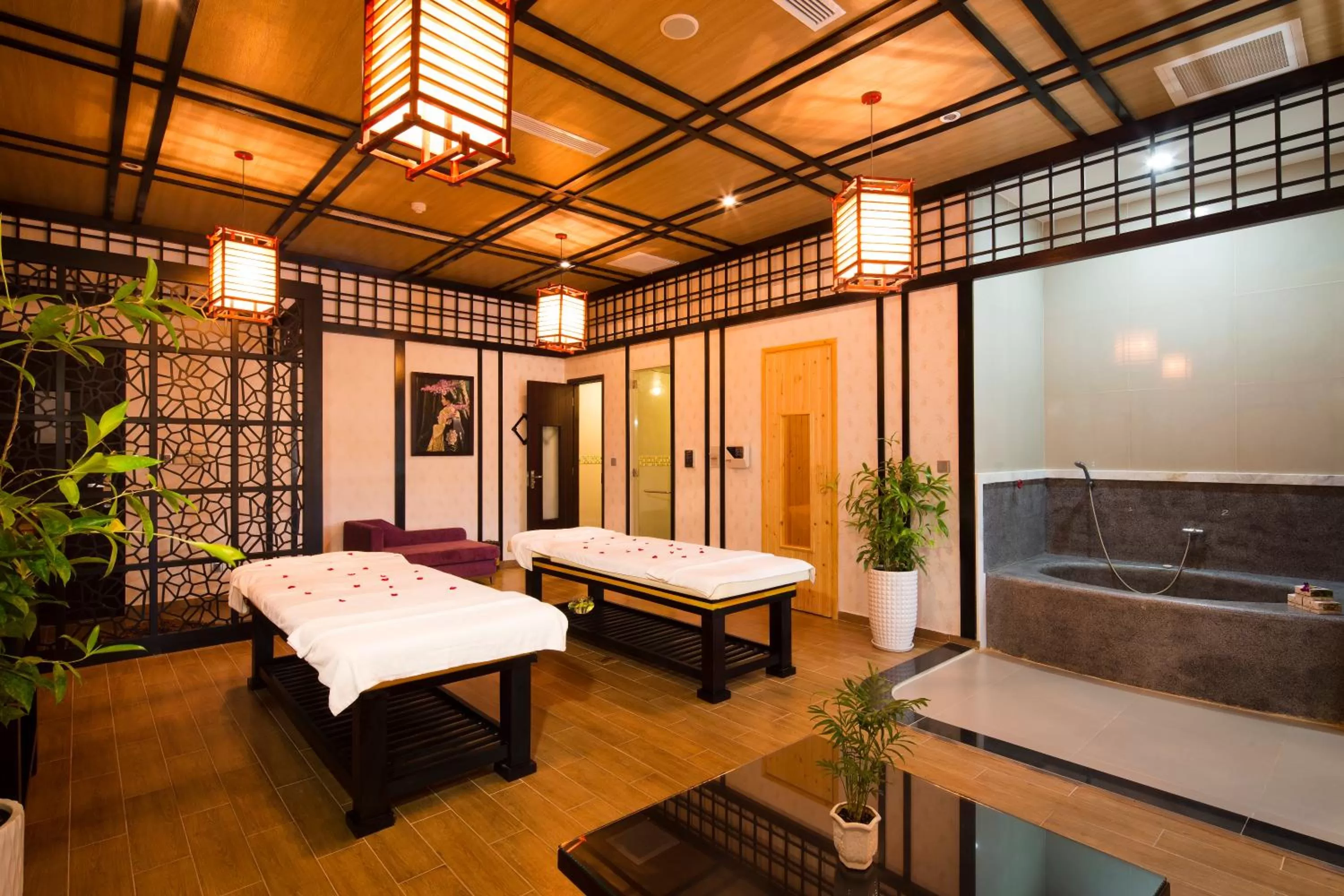 Spa and wellness centre/facilities, Bed in Galina Hotel & Spa