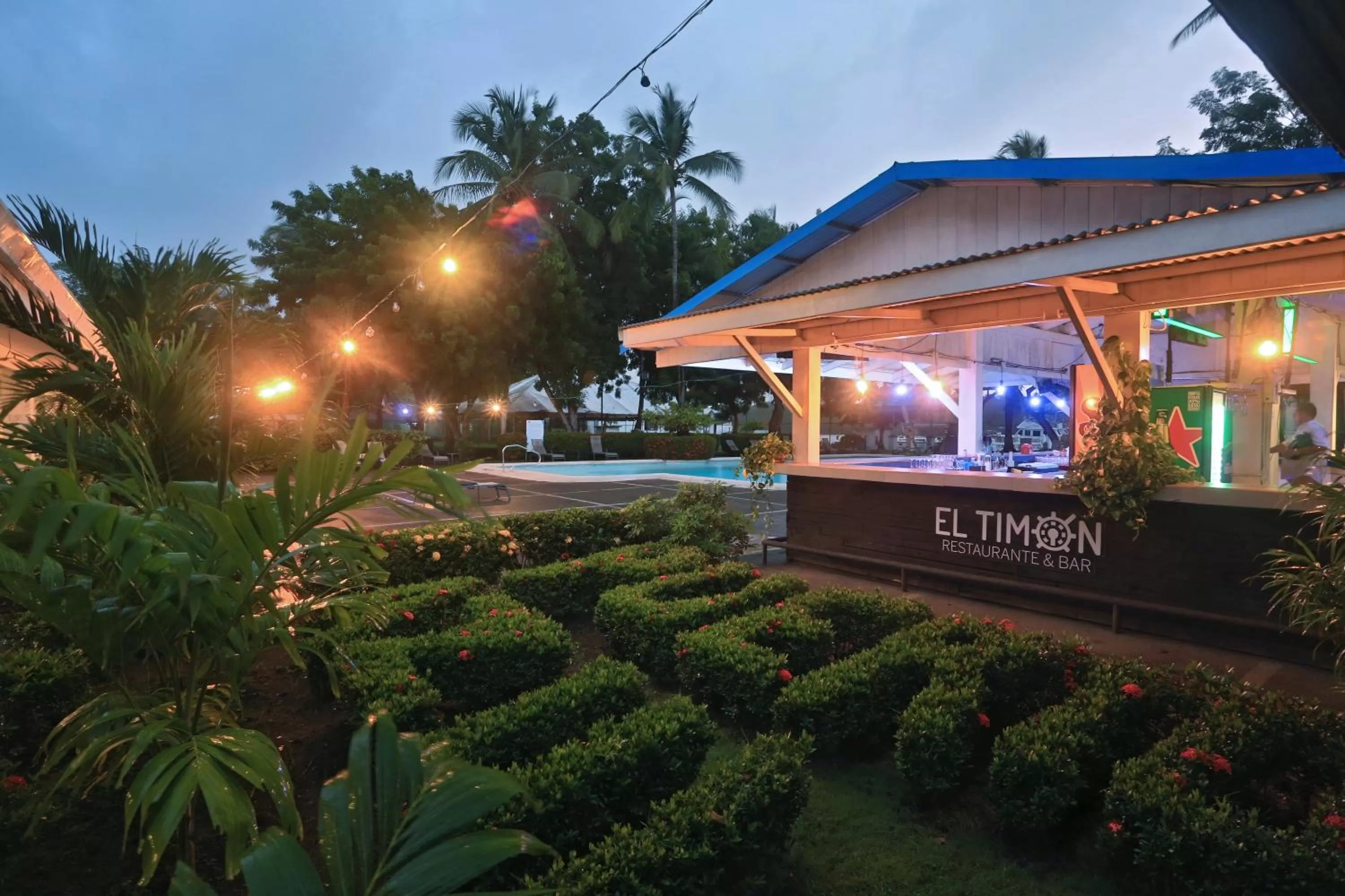 Property building in Puerto Azul Hotel