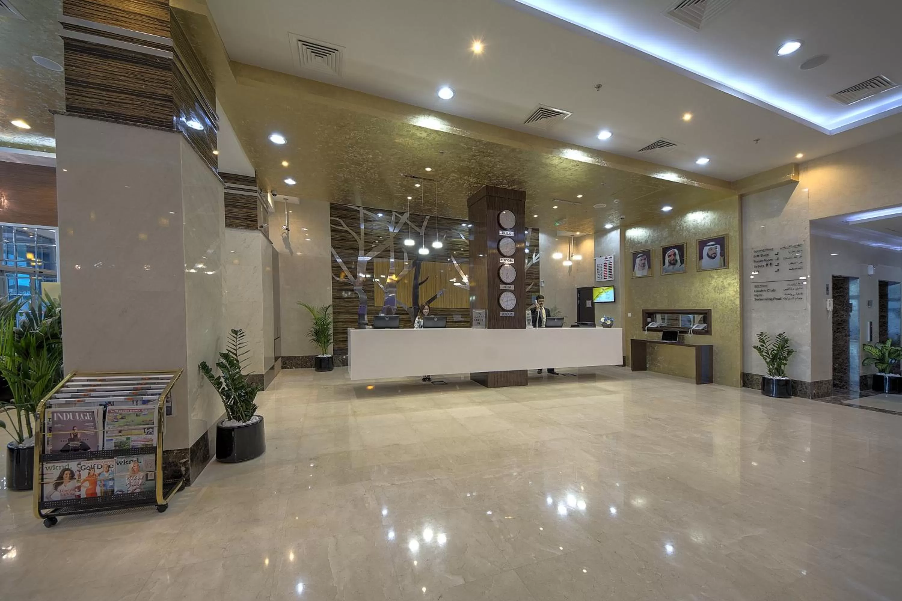 Lobby or reception in Orchid Vue Hotel