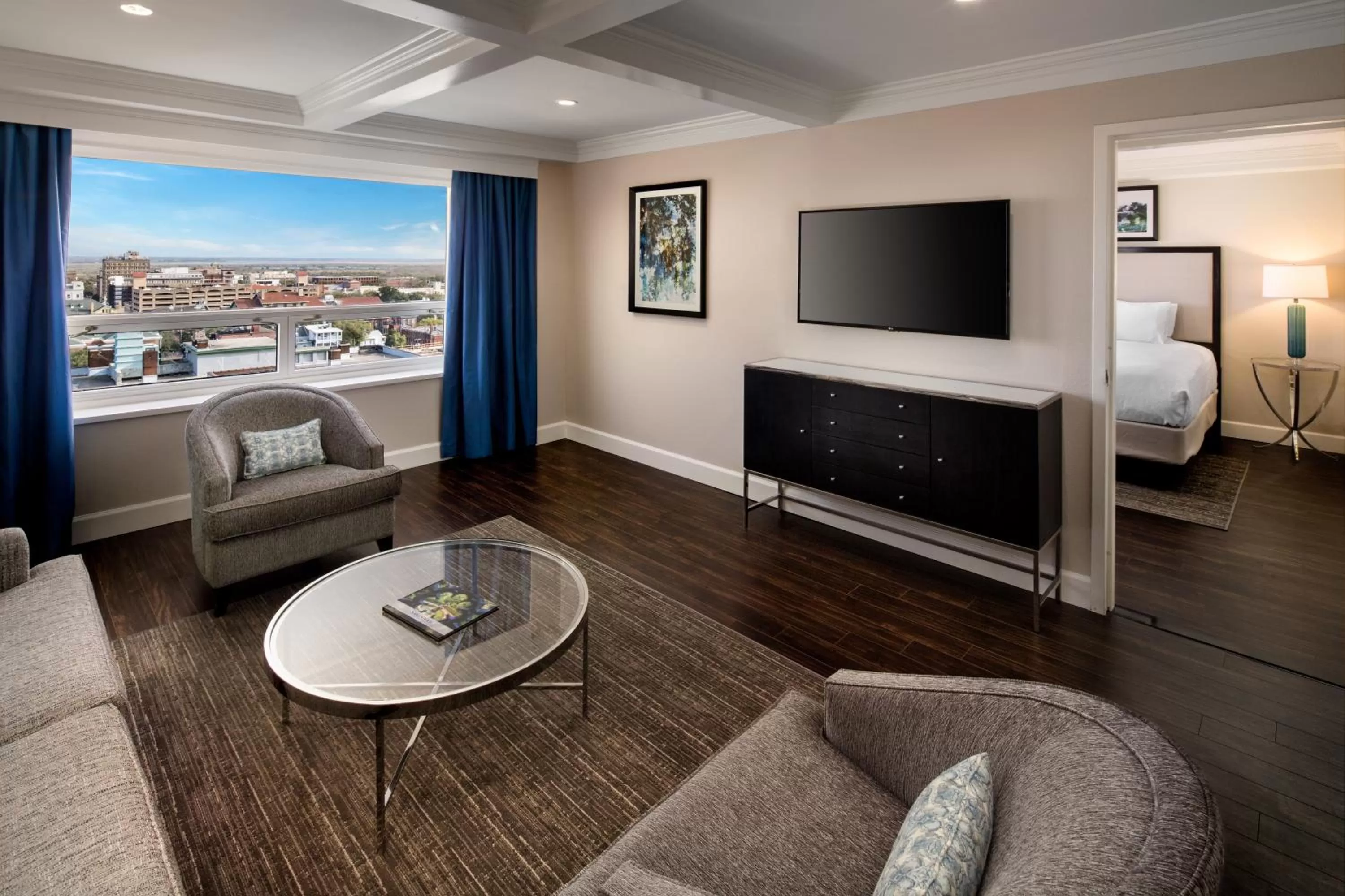 Living room in The DeSoto