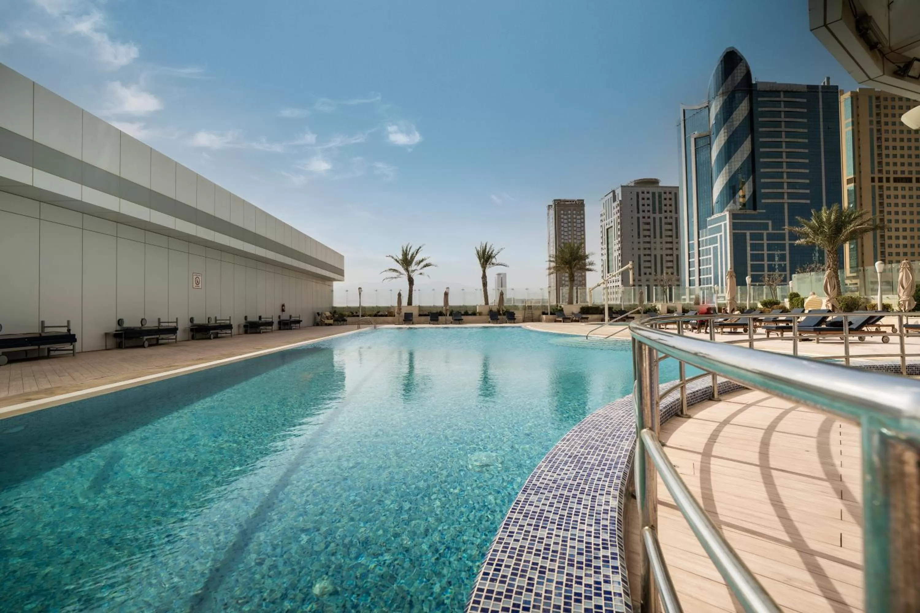 Swimming pool in Novotel Fujairah