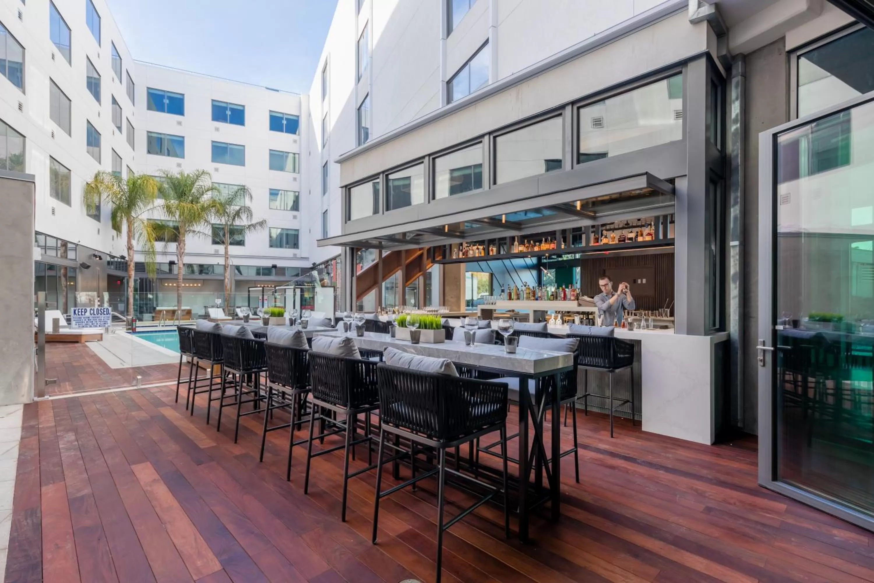 Lounge or bar in Shashi Hotel Mountain View Palo Alto