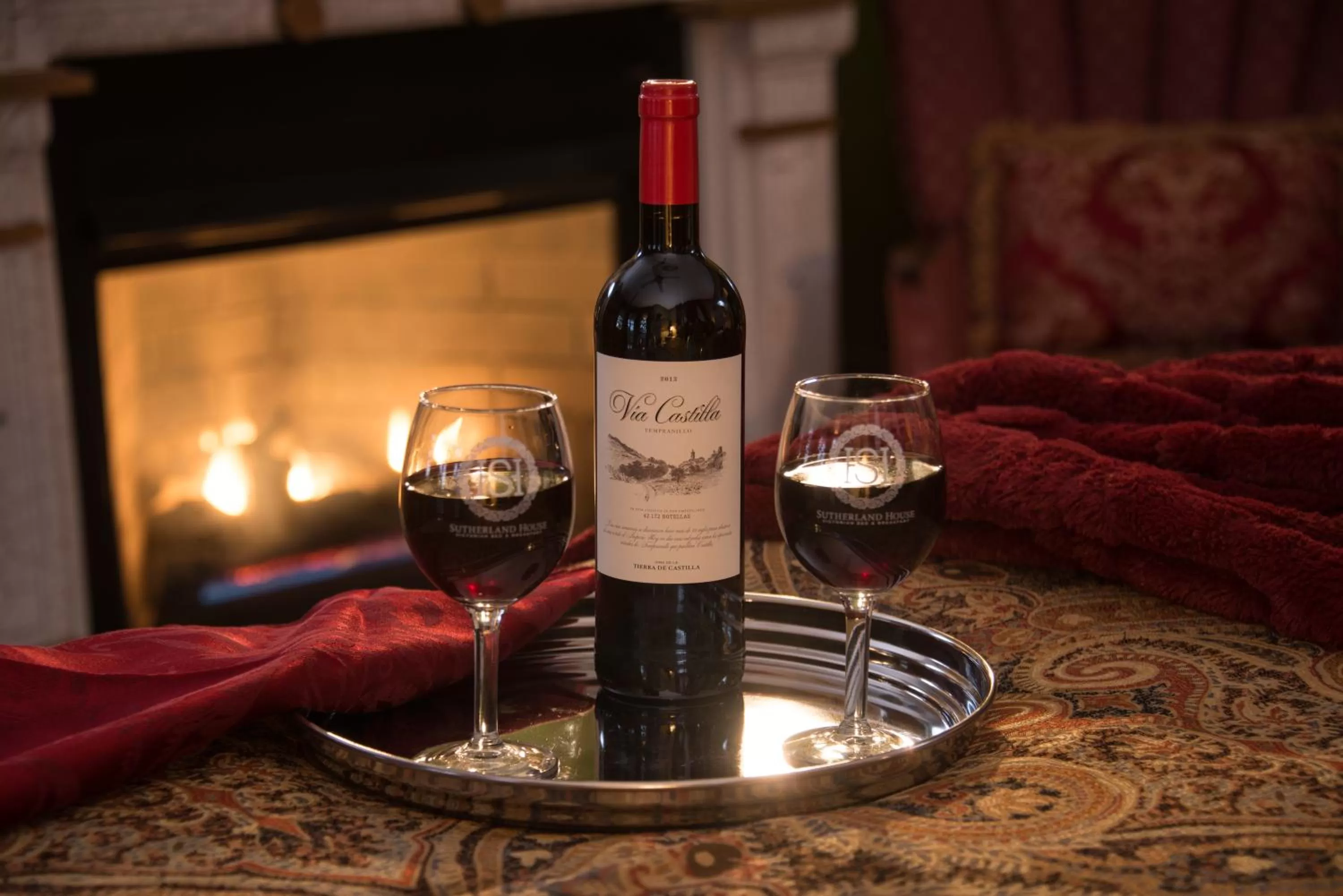 flat iron in Sutherland House Victorian Bed and Breakfast