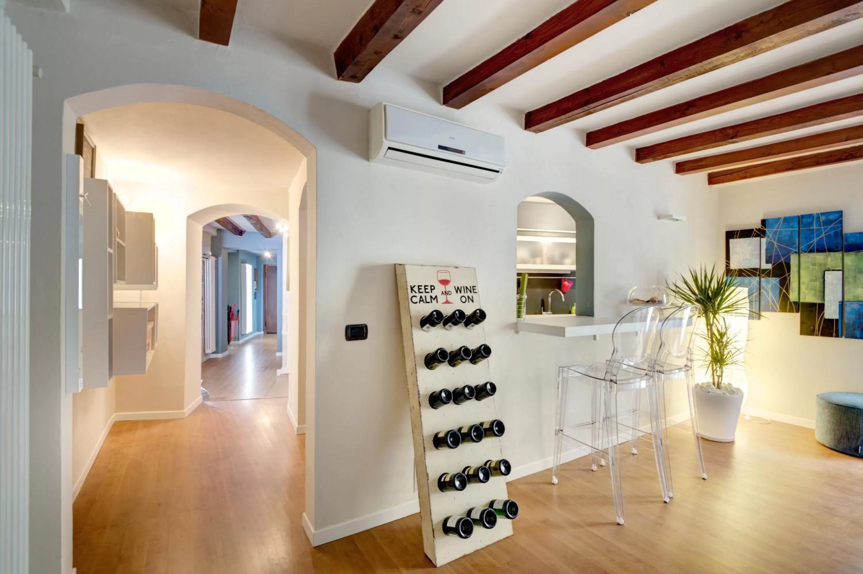 Communal lounge/ TV room in Moscova Luxury B&B