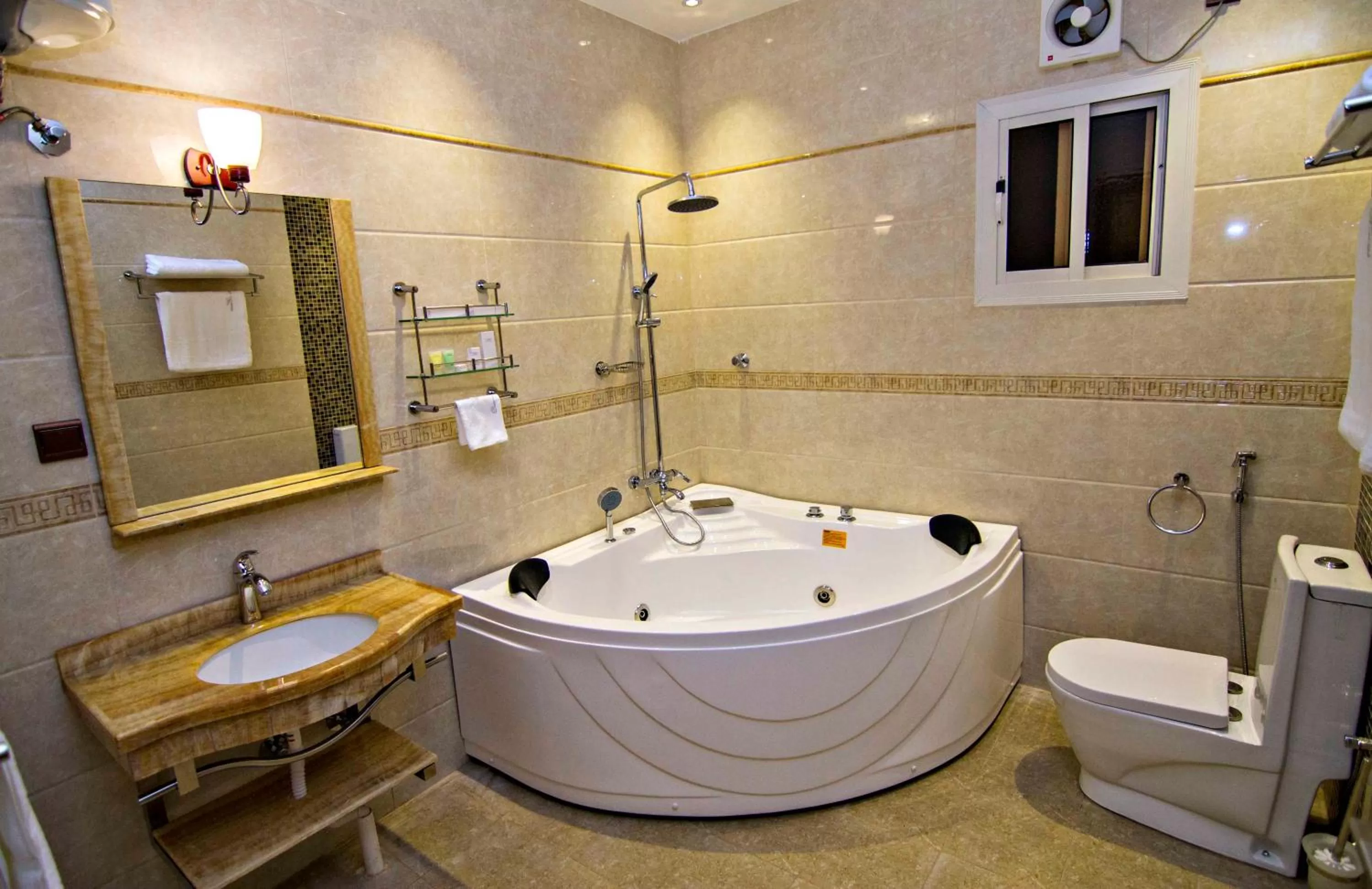 Bathroom in Dreams Houses furnished Suites