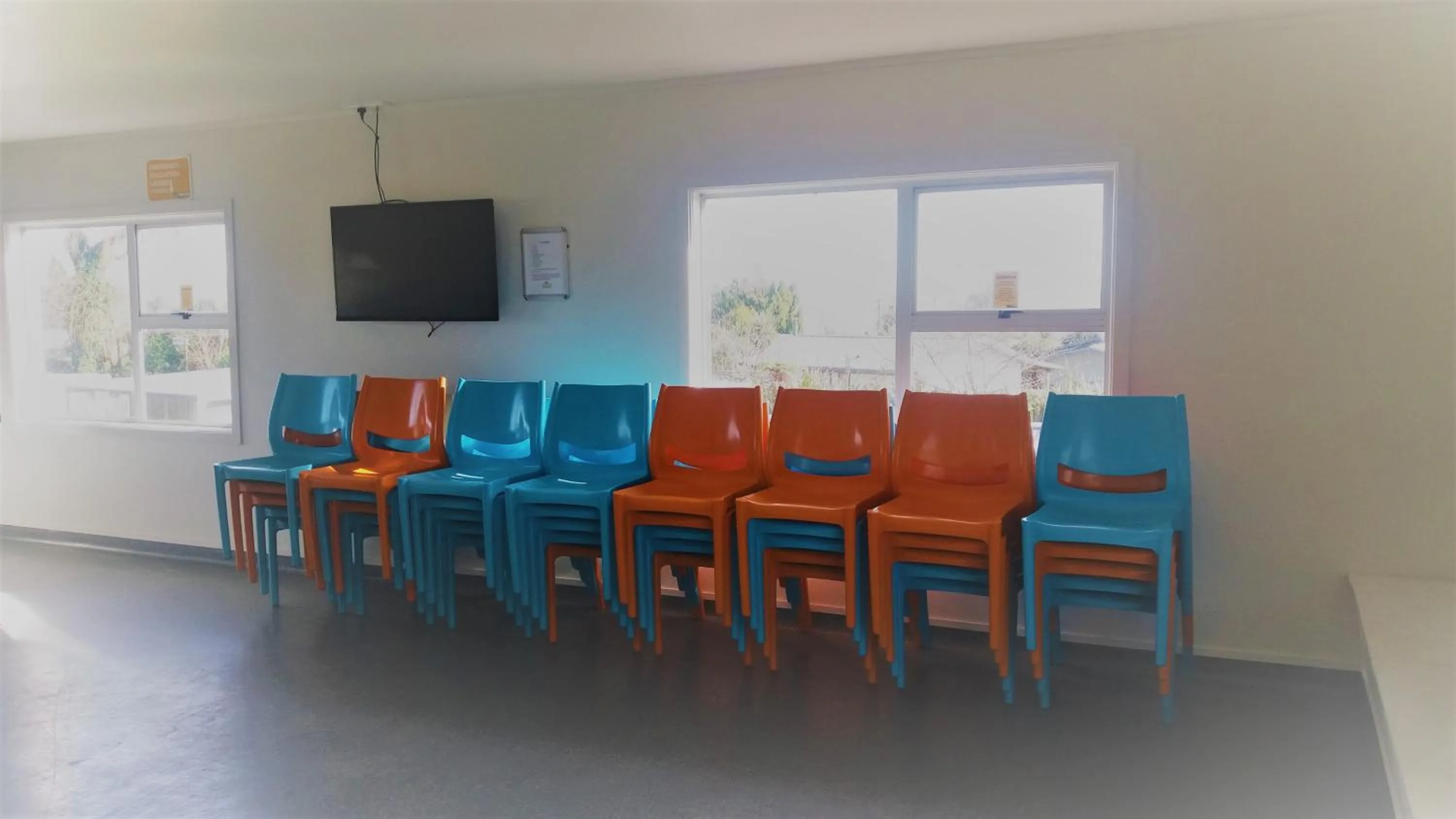 Dining area in All Seasons Holiday Park