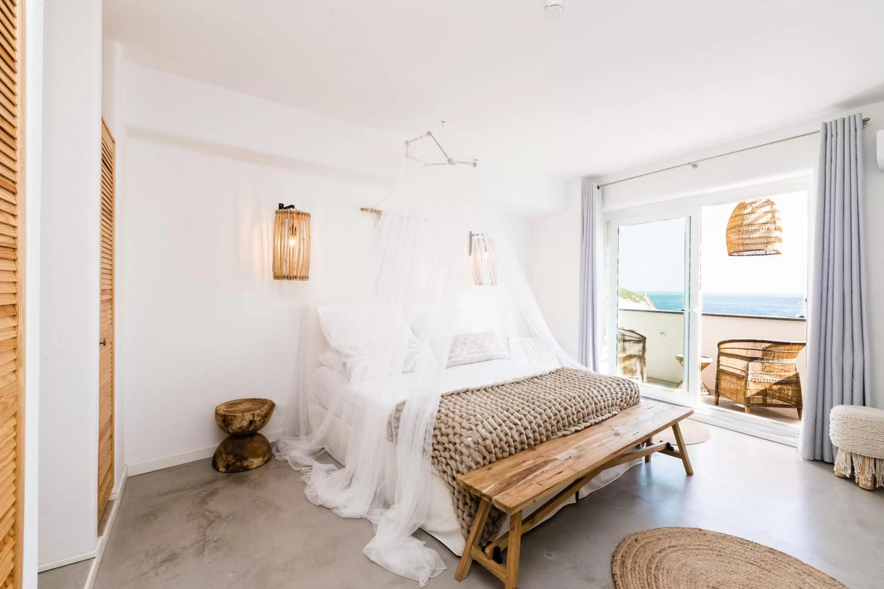 Balcony/Terrace, Bed in San Michele