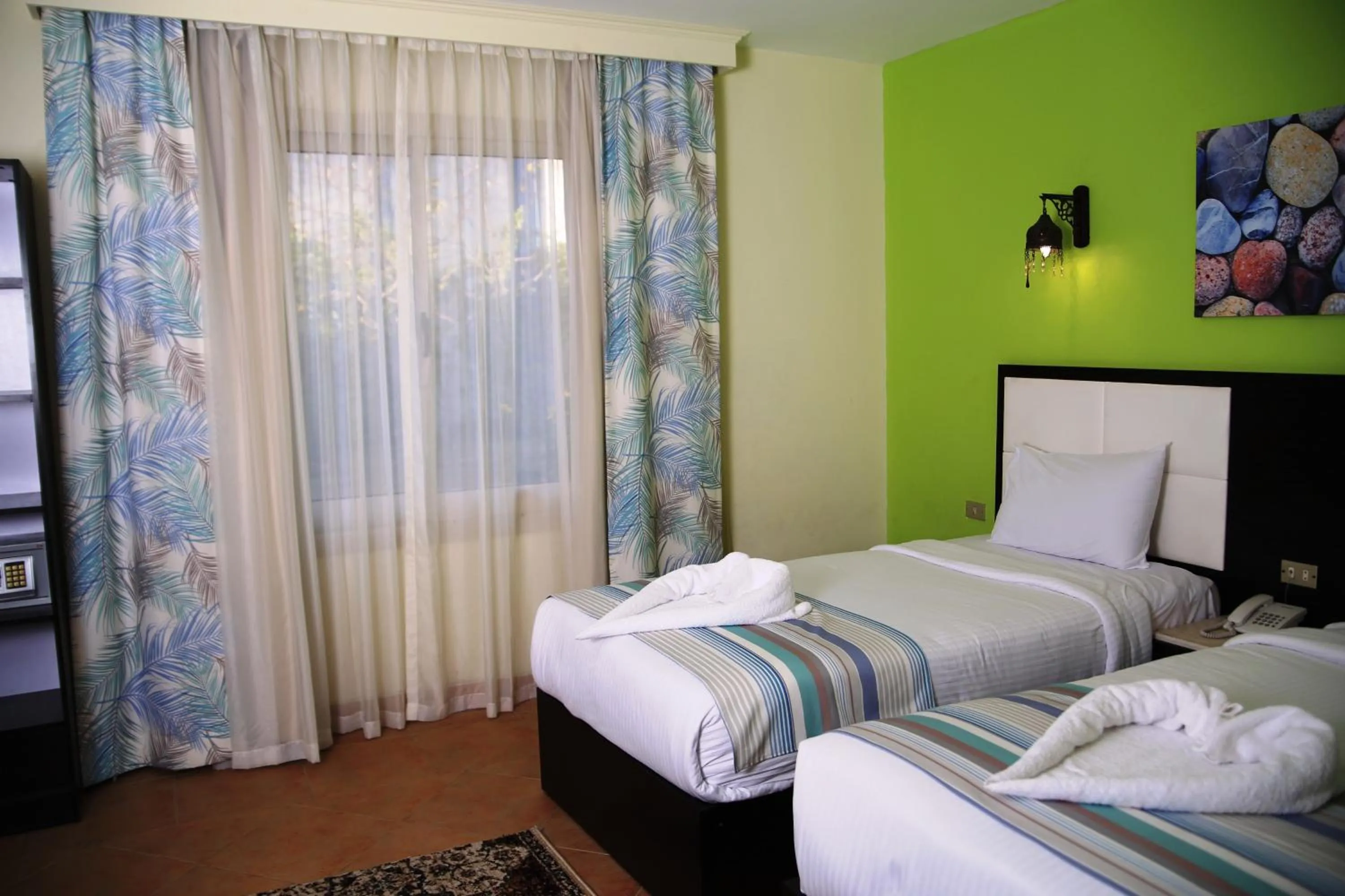 Bed in Naama Blue Hotel