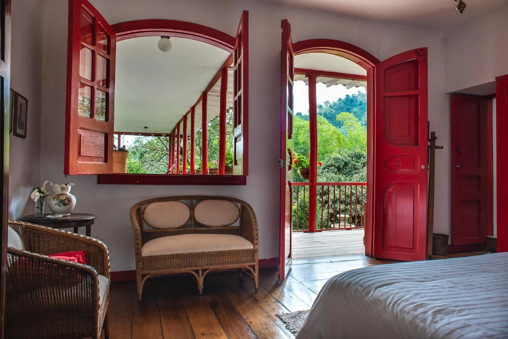 Bedroom, Seating Area in Hacienda Venecia Coffee Farm Hotel