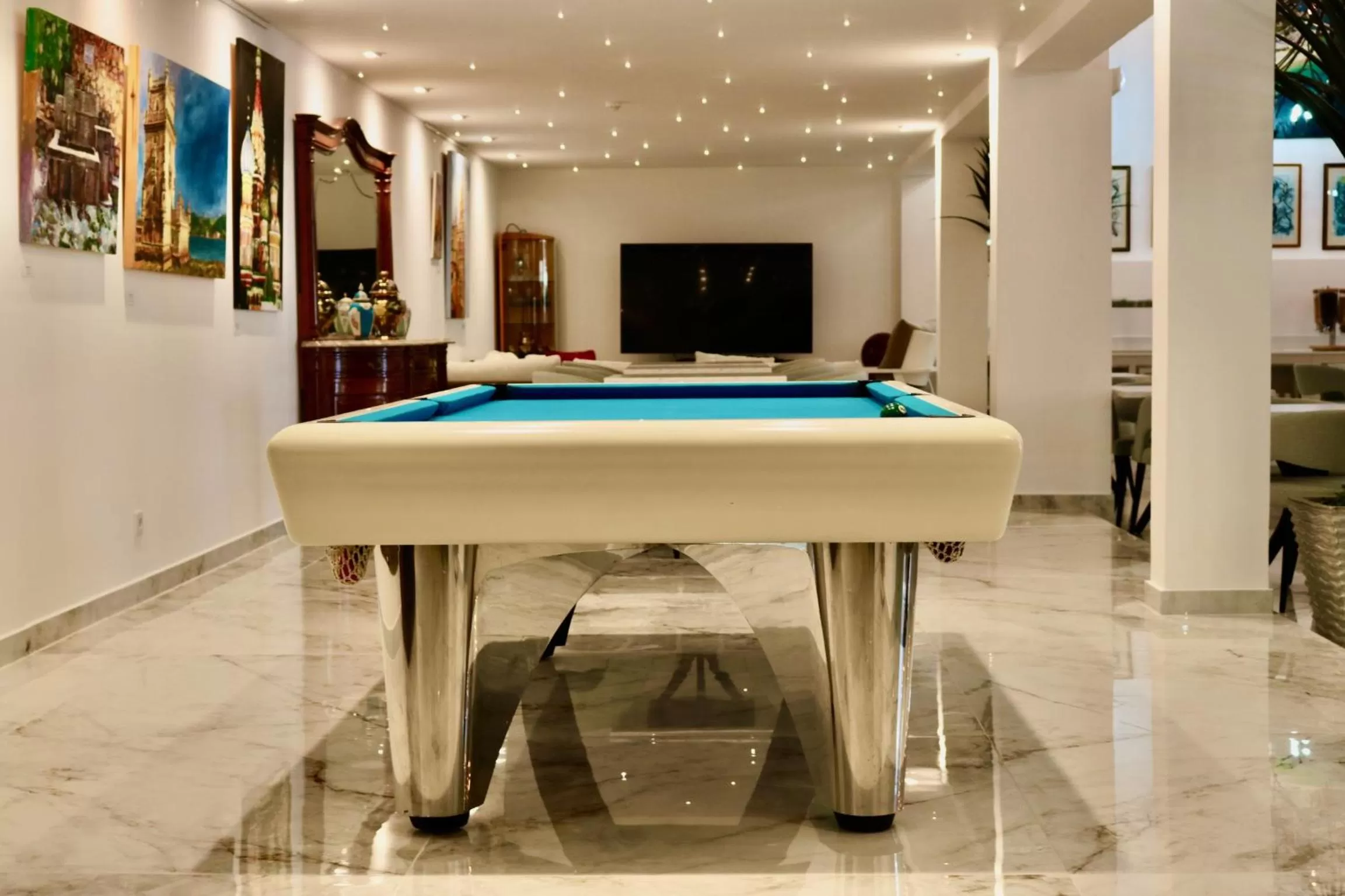 Billiard in Lagos Atlantic Hotel