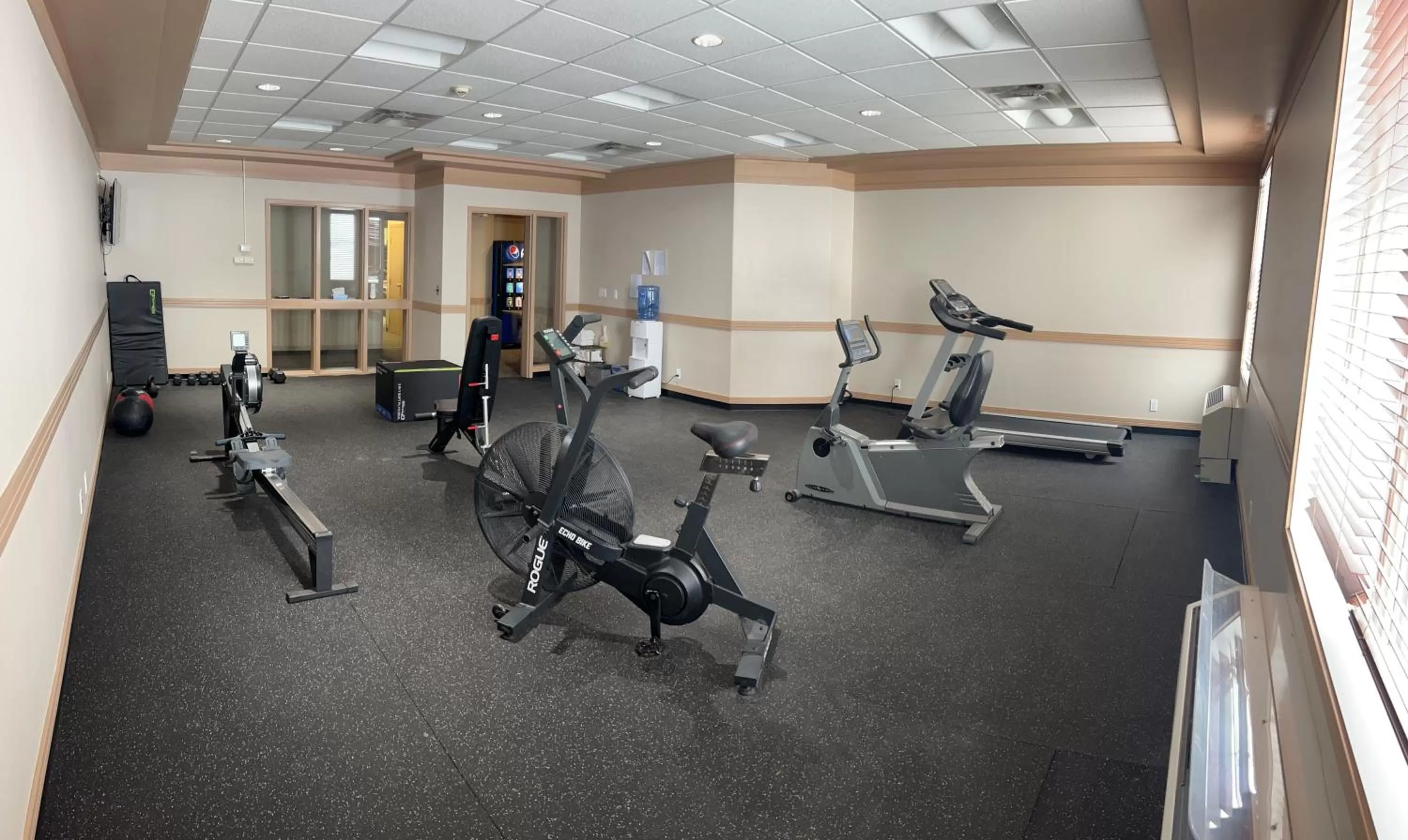 Fitness centre/facilities in Ramada by Wyndham Estevan