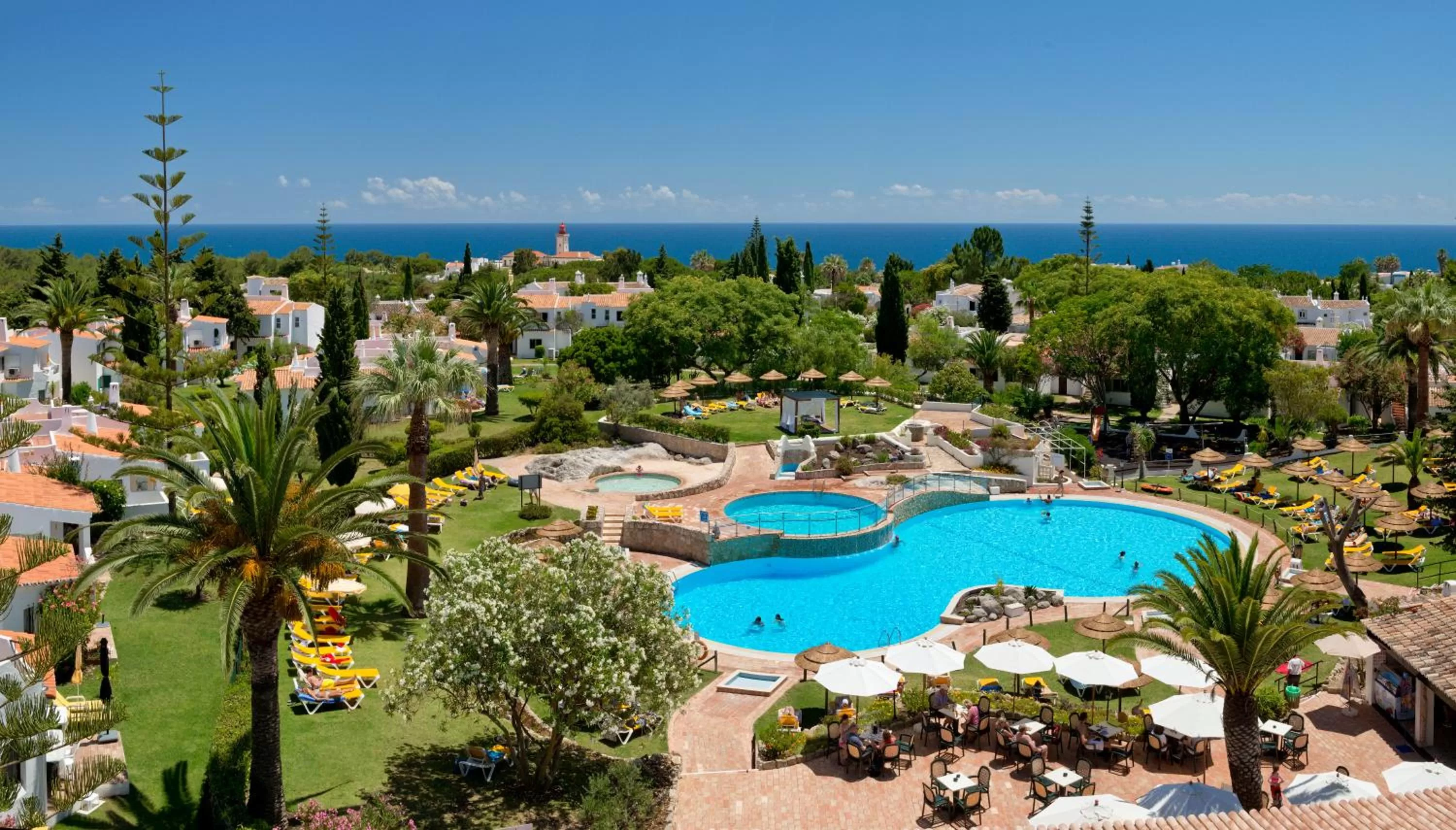 Pool view in Rocha Brava Village Resort
