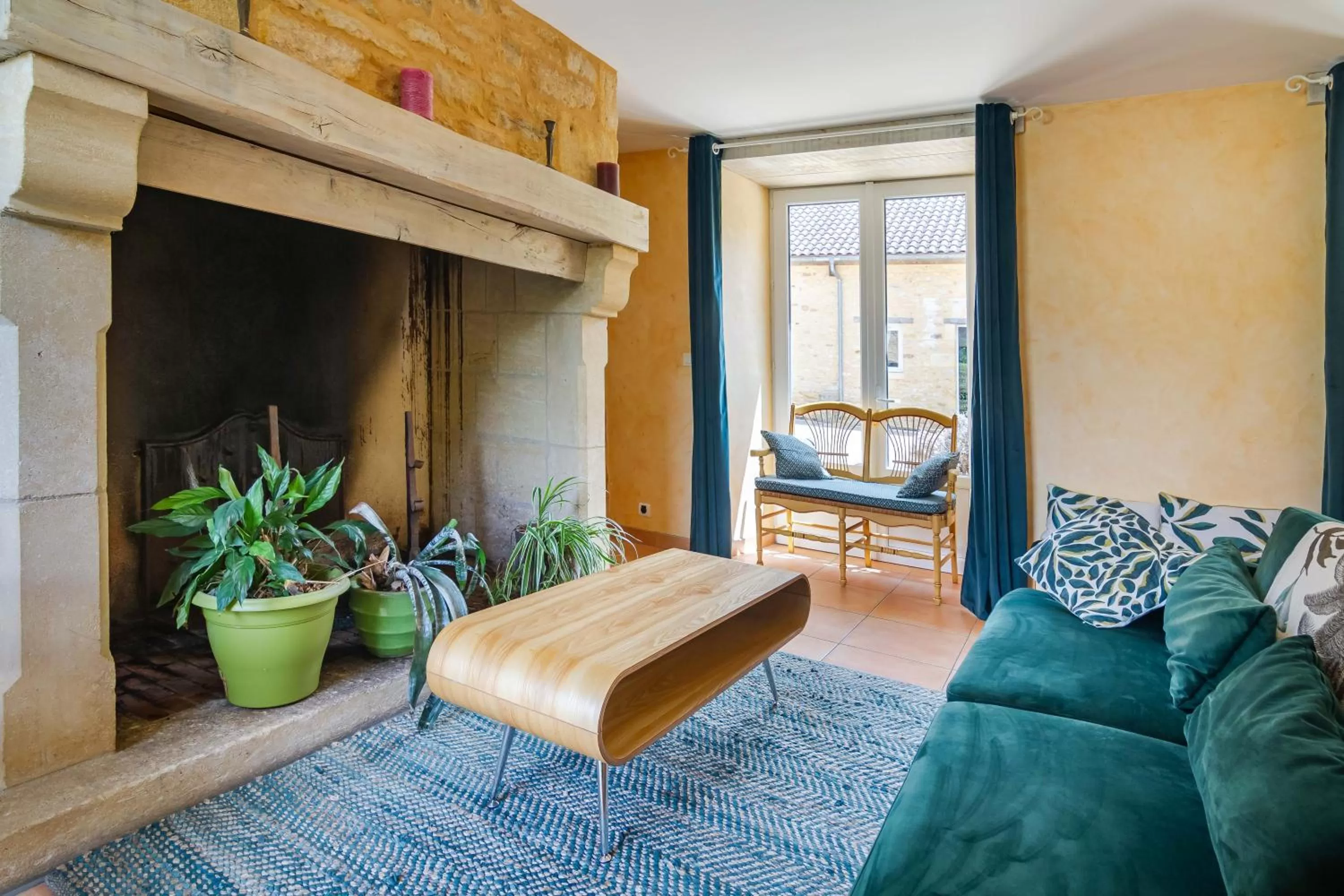 Living room in Le Clos Vallis