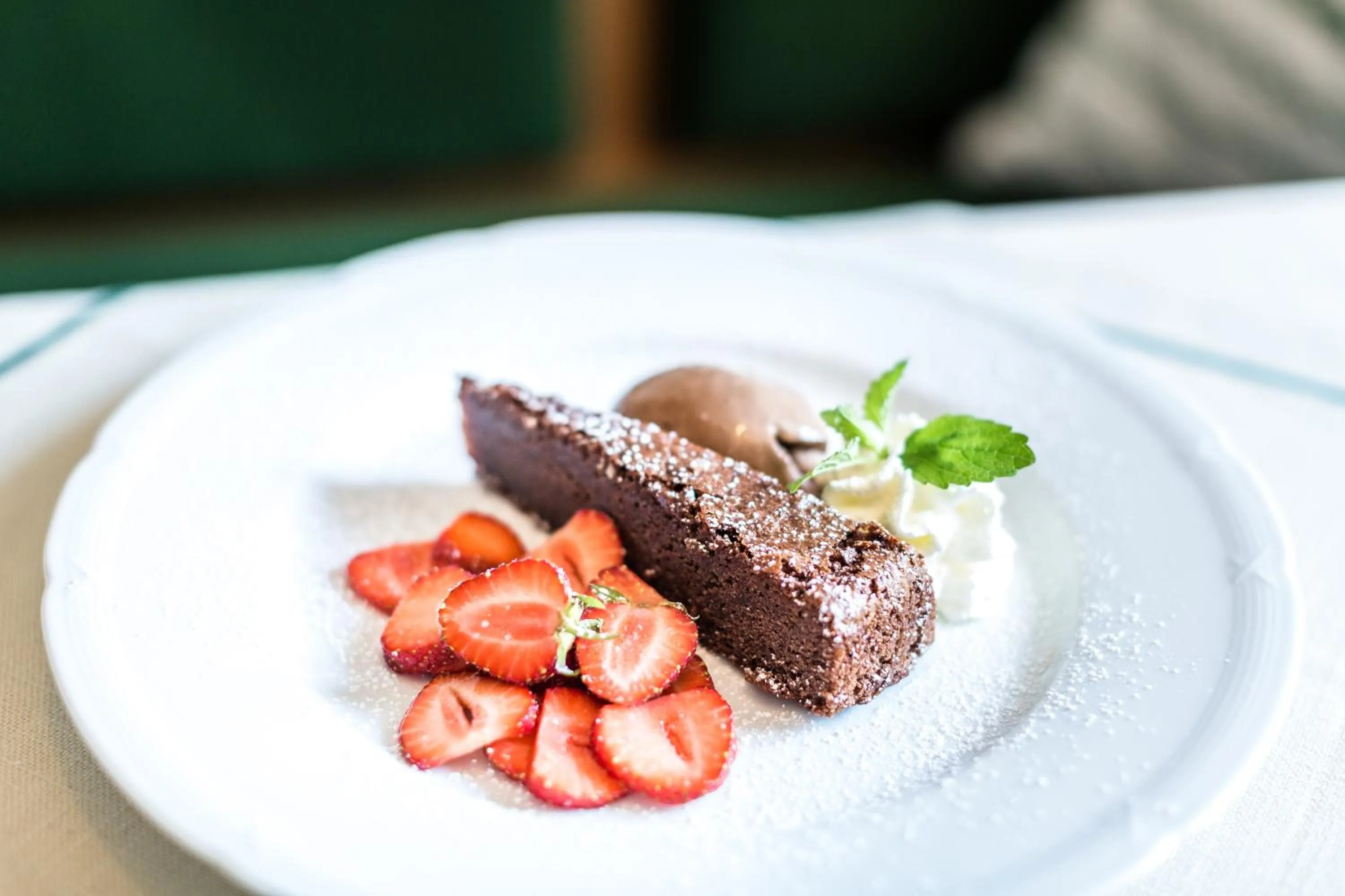 Food close-up in Salzburg Hotel Holznerwirt