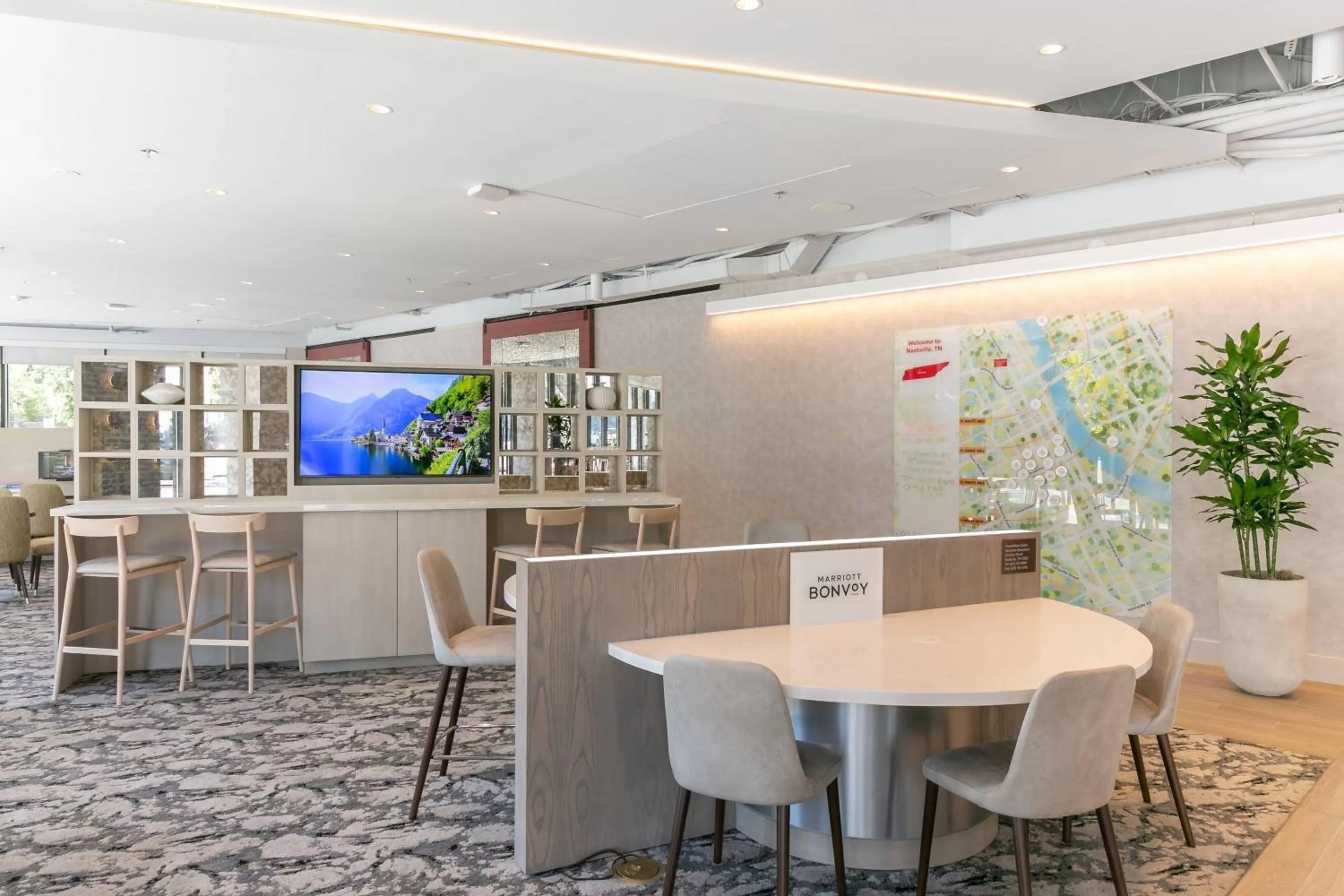 Lobby or reception in TownePlace Suites Nashville Downtown/Capitol District