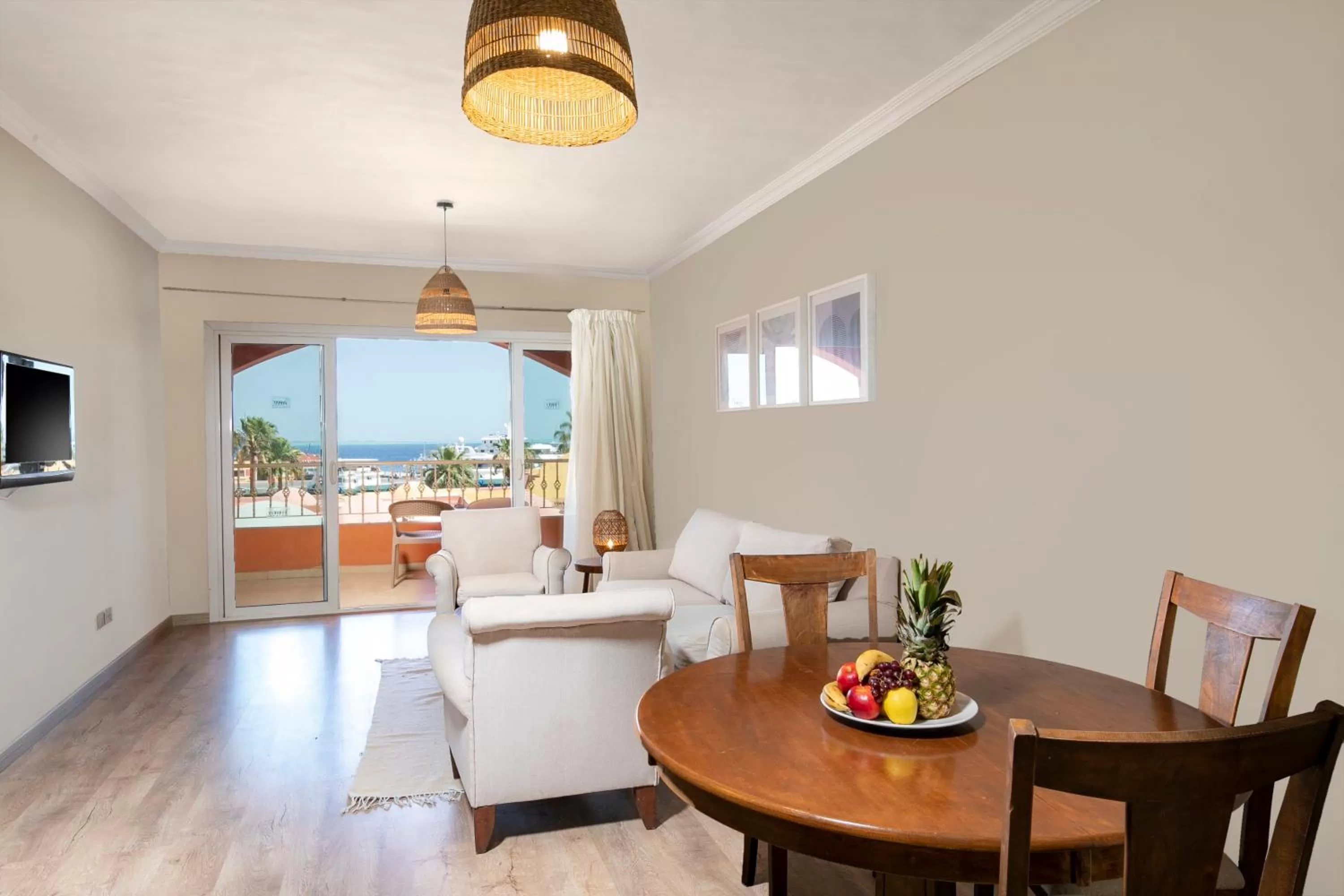 Living room in The Bay Hotel Hurghada Marina