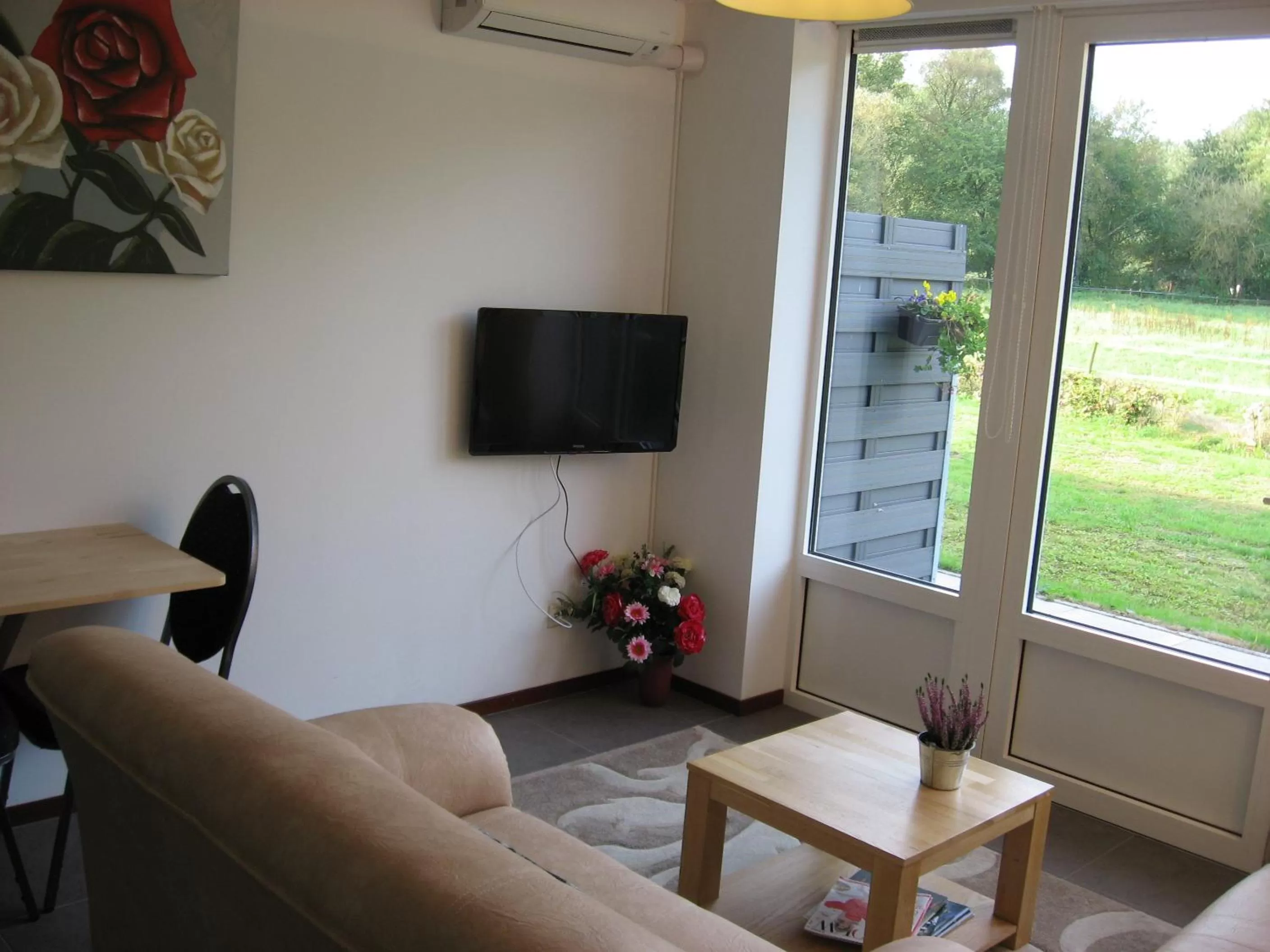 Living room in Rustpunt Groote Heide