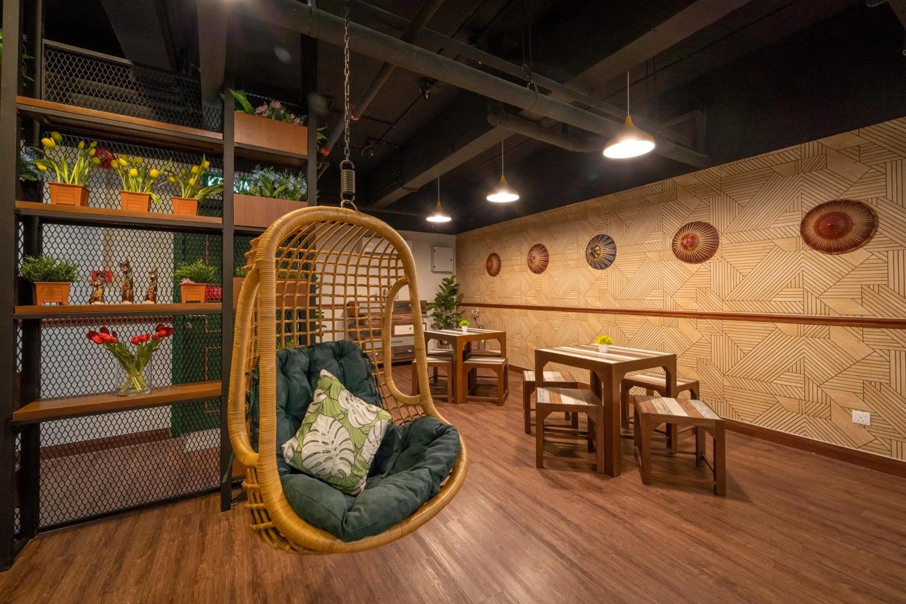 Seating area in East Riverine Boutique Hotel