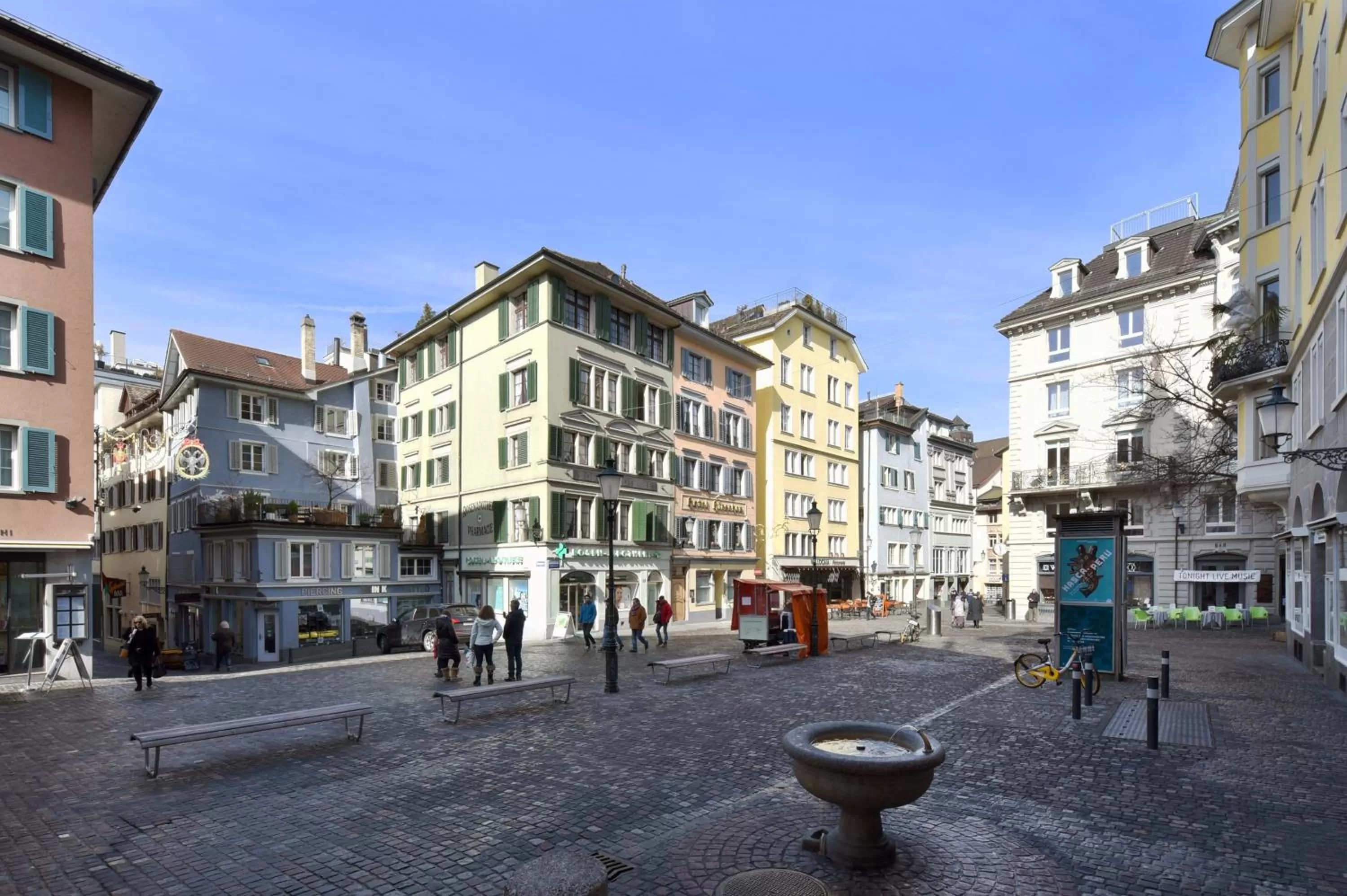 Area and facilities in Hotel Hirschen