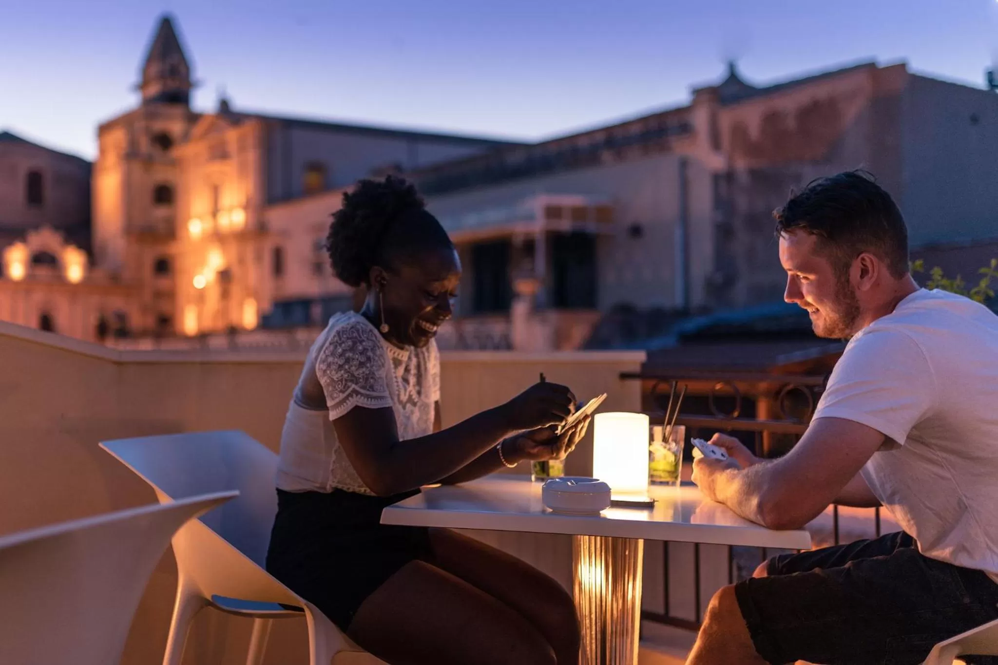 Balcony/Terrace in Hotel Porta Reale