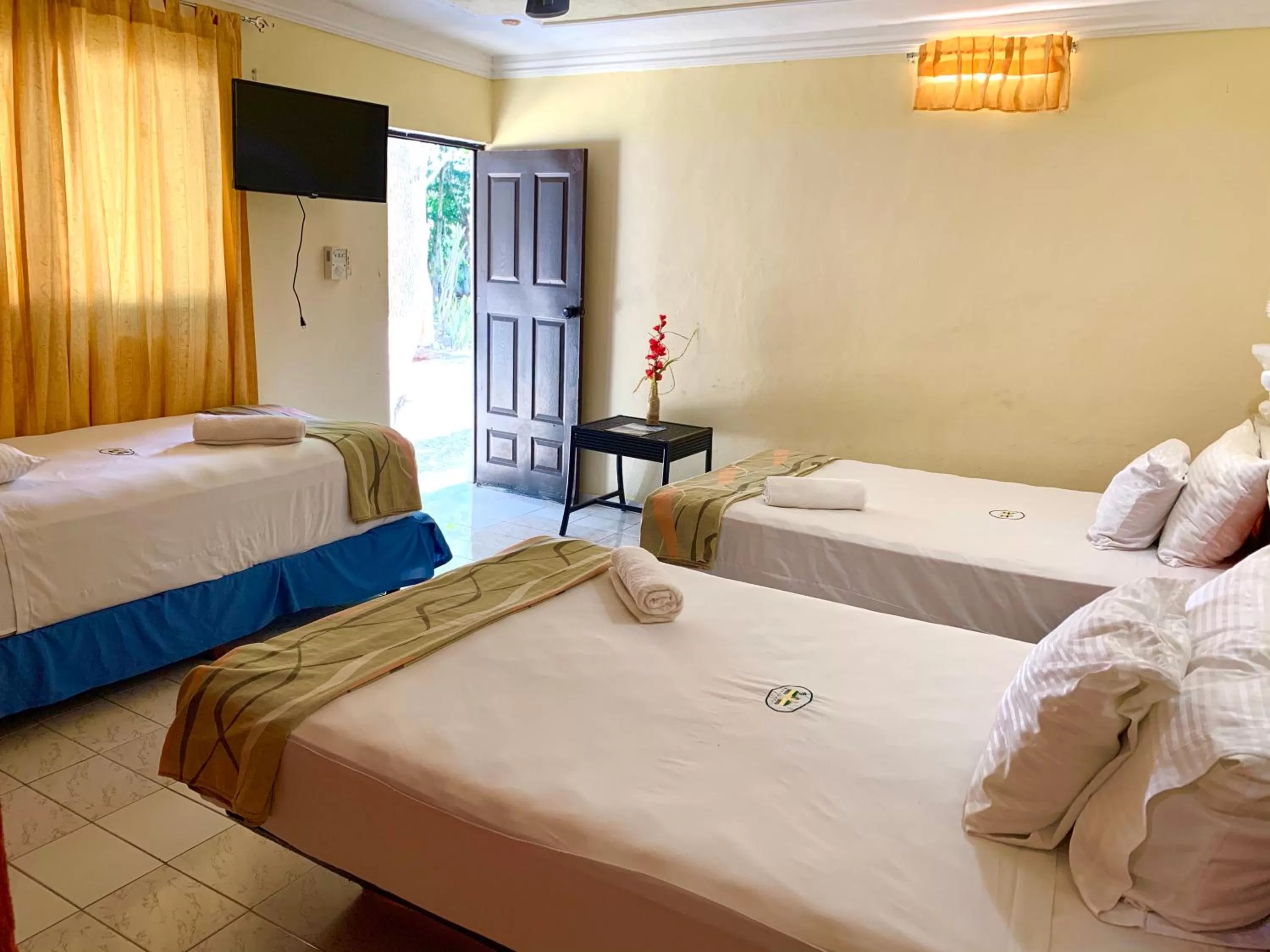 Bed in Hotel Green River