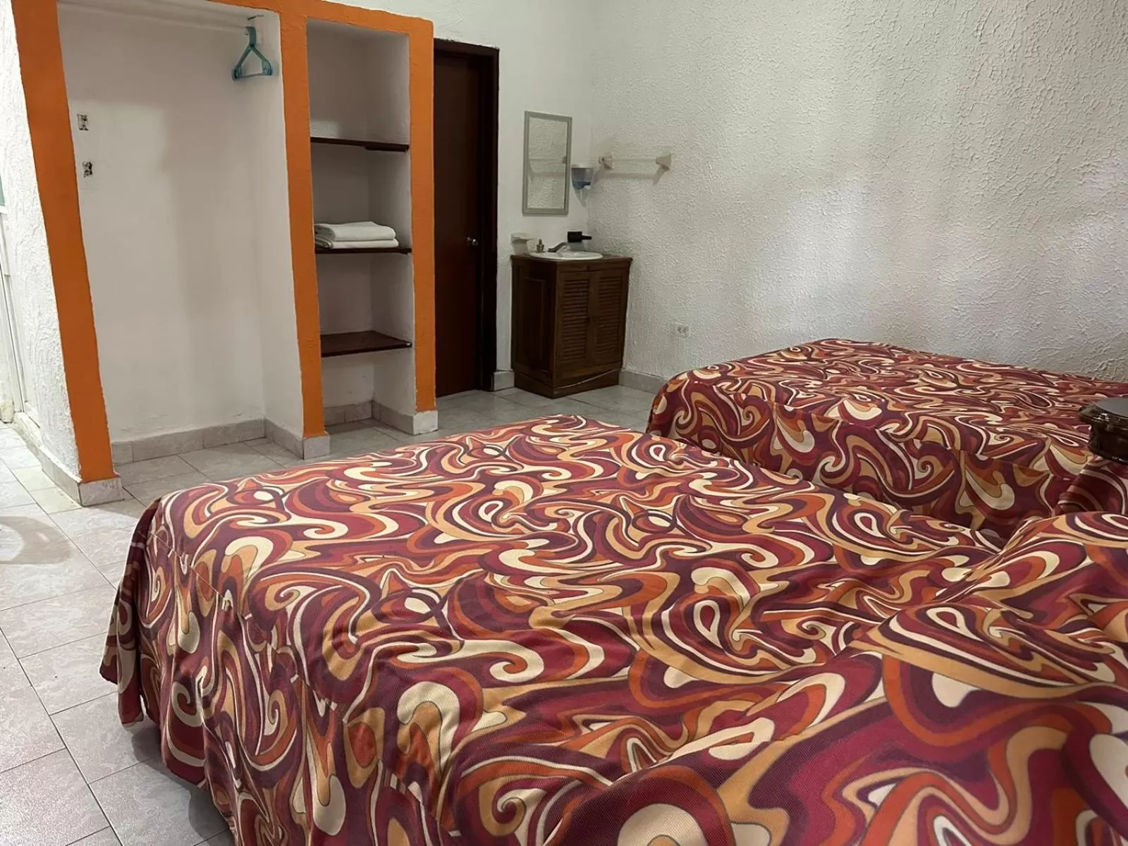 Bed in Hotel Bello Sol Caribe