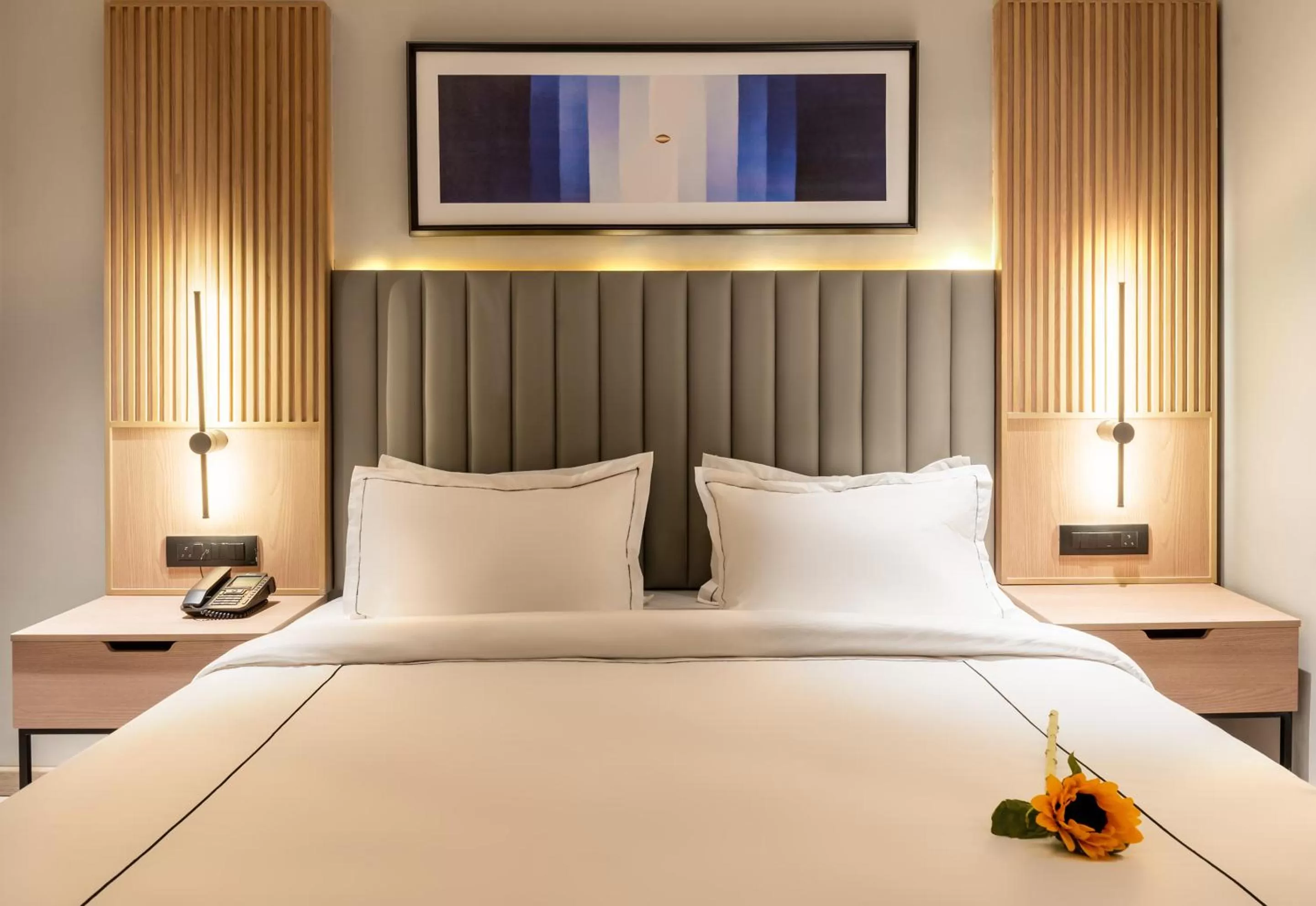 Bed in Downtown Prime A Premium Boutique Hotel Udaipur - My Downtown Hotels