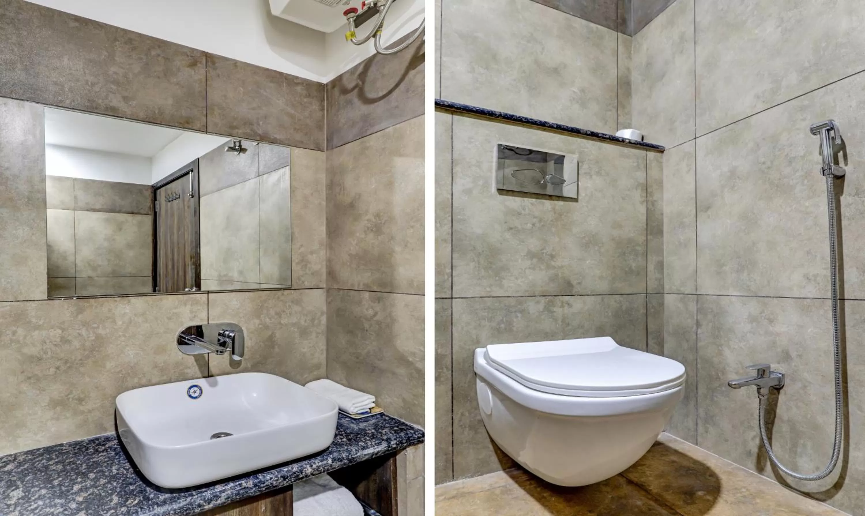 Bathroom in Hotel Bikalal, Bikaner