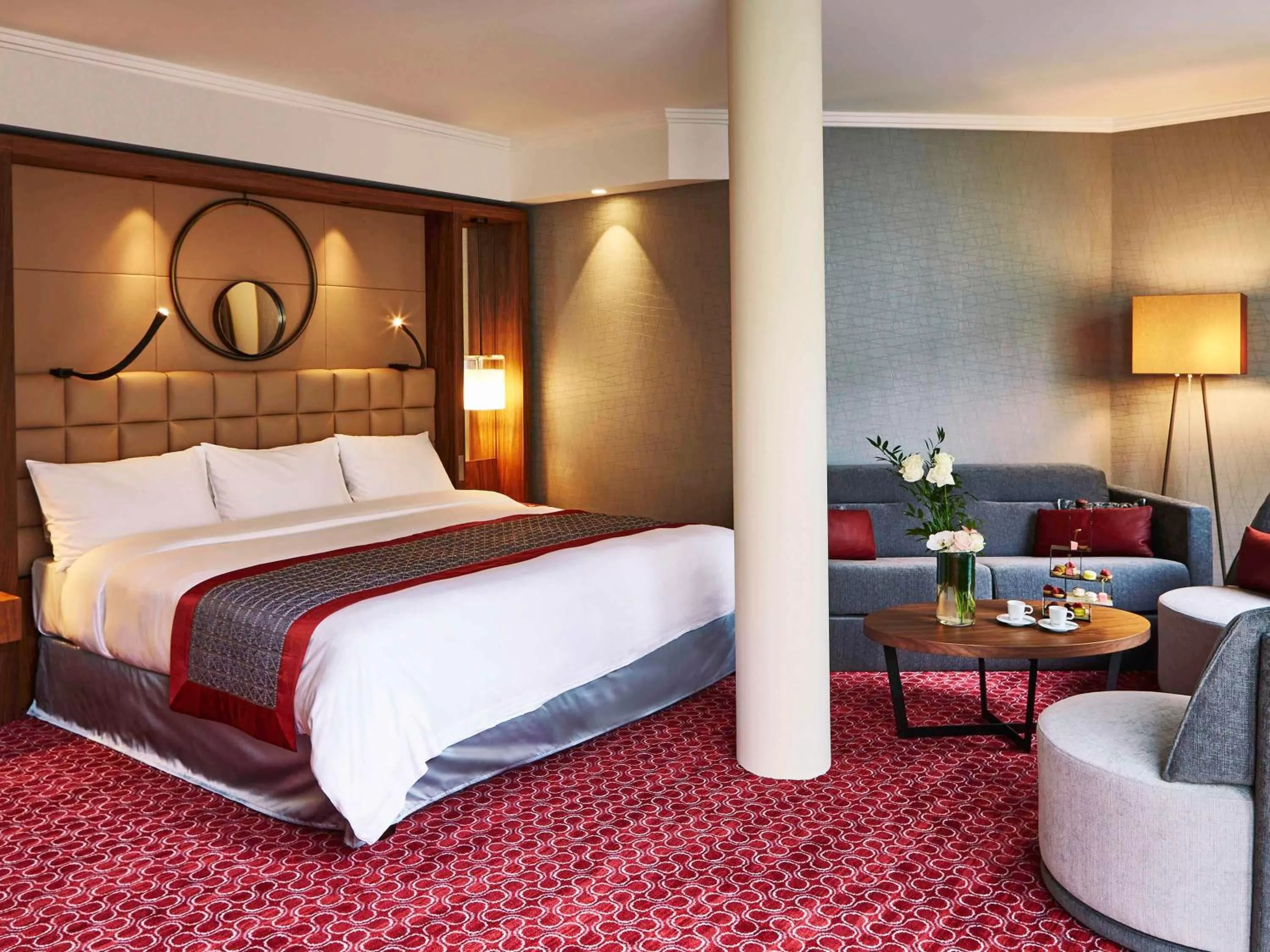 Bedroom, Bed in Fairmont Grand Hotel Geneva