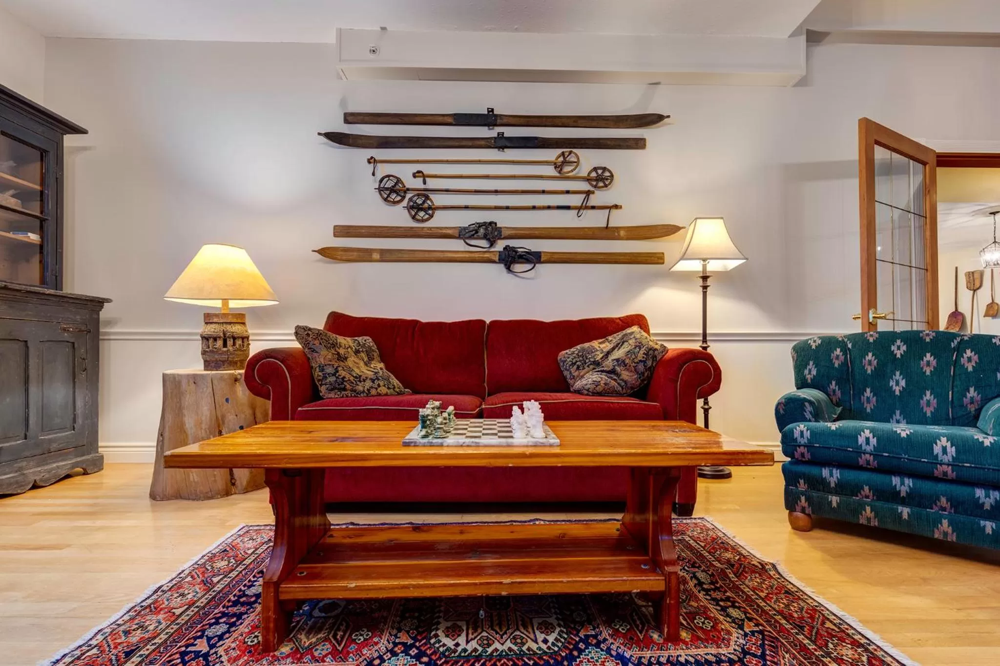 Seating area in Courthouse Inn Revelstoke