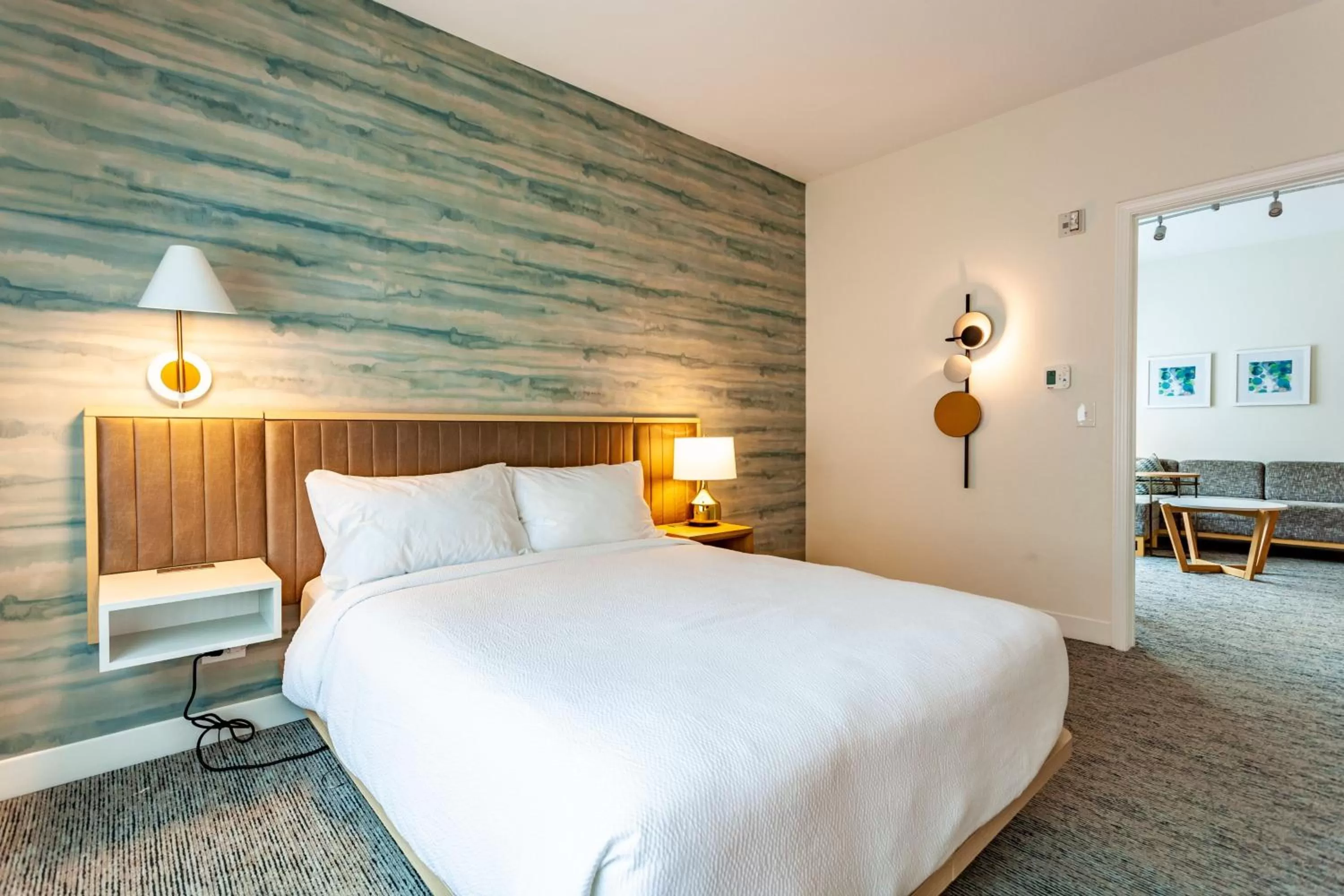 Photo of the whole room, Bed in TownePlace Suites by Marriott Raleigh - University Area