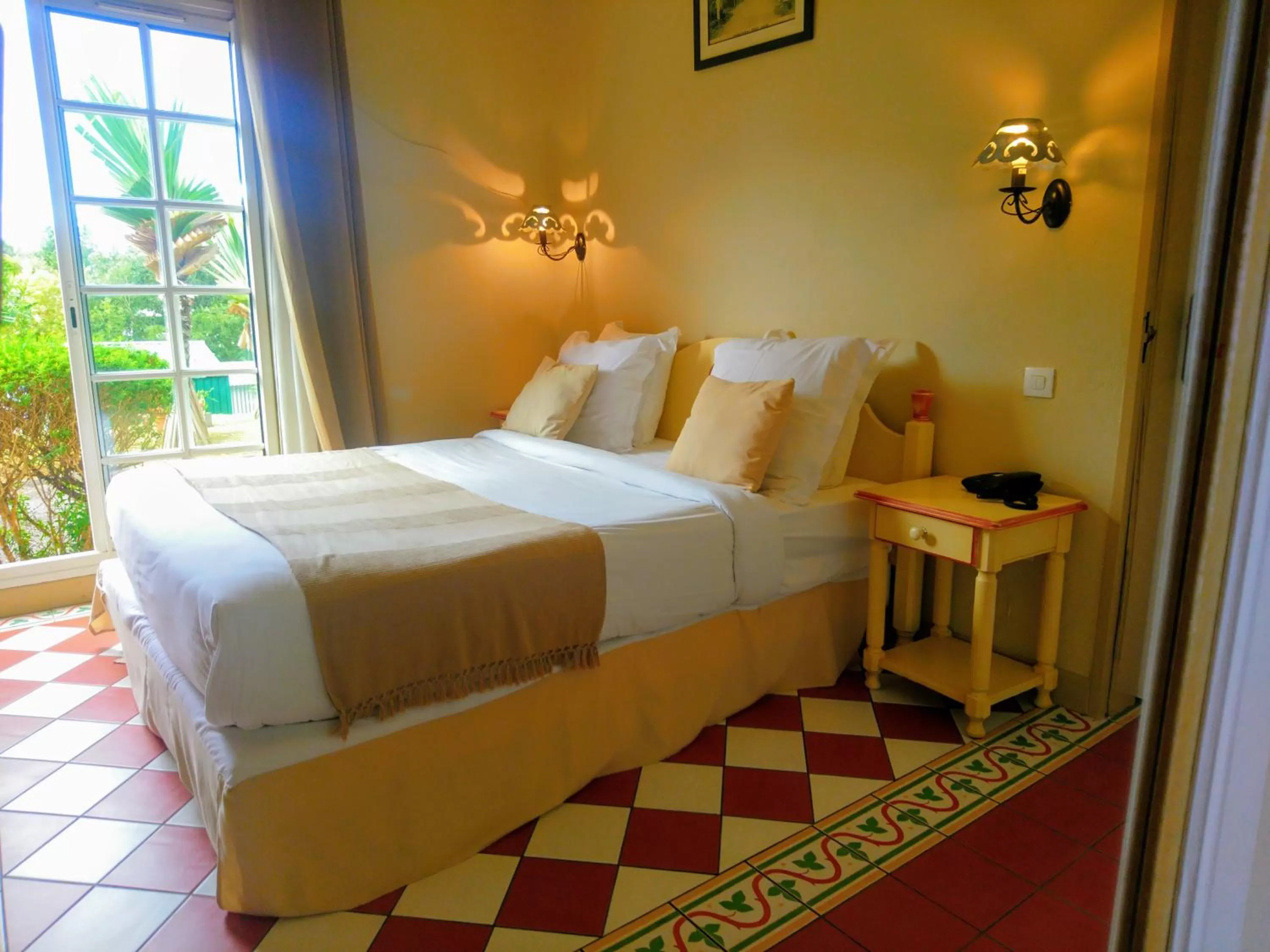 Bed in Hotel Le Cilaos