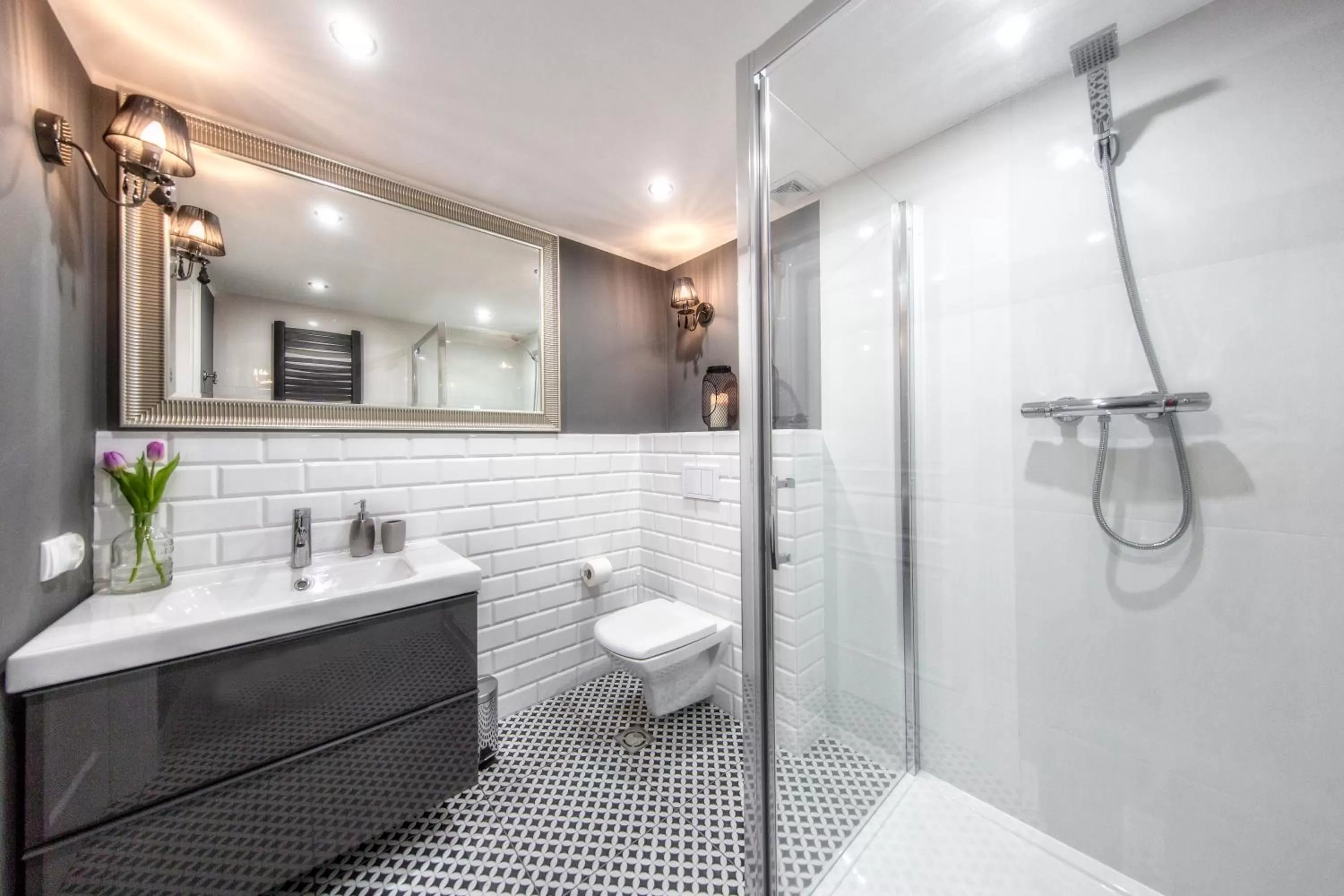 Bathroom in Aparthotel Giewont