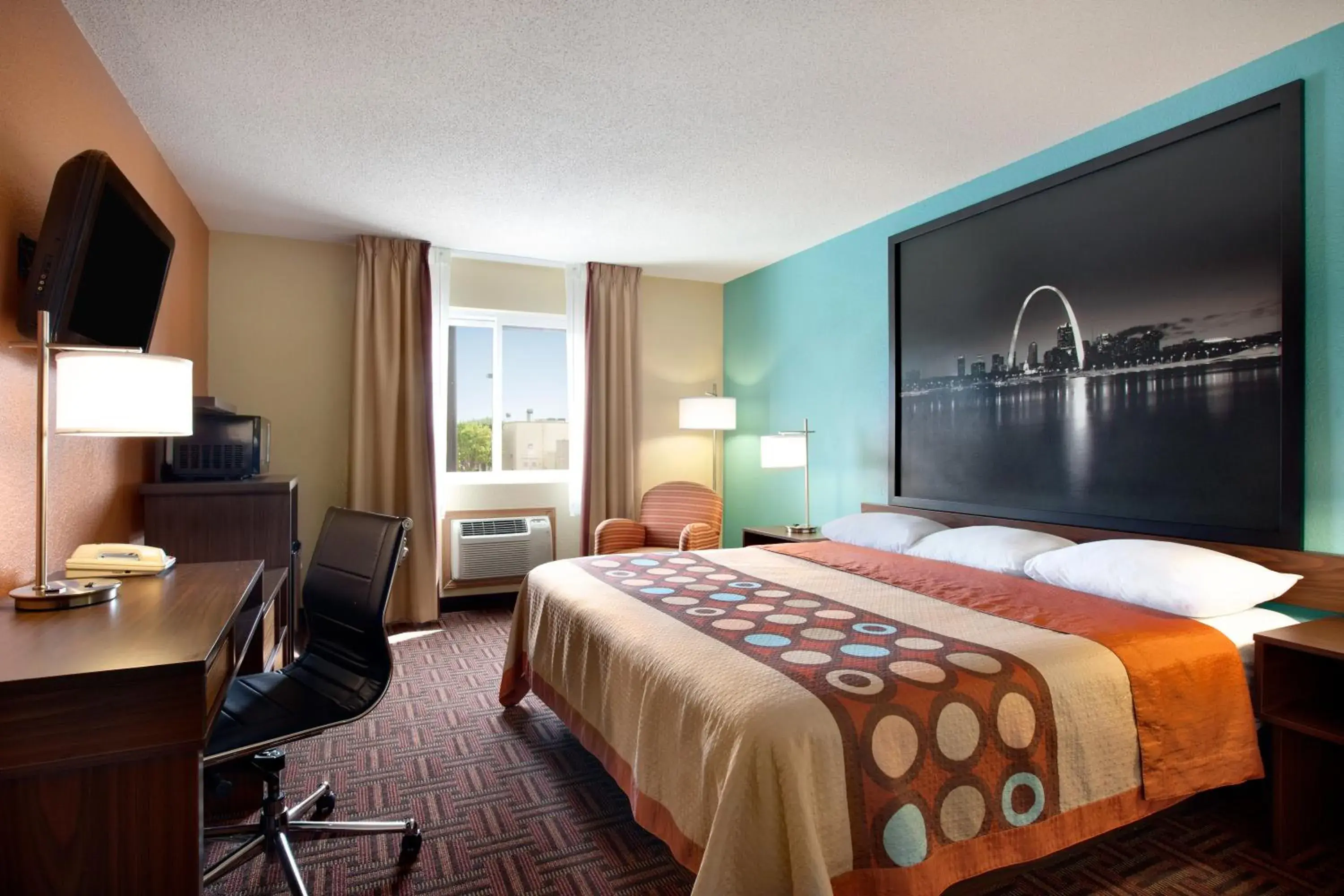 Queen Room - Disability Access/Non-Smoking in Super 8 by Wyndham Fairview Heights-St. Louis Queen Room - Disability Access/Non-Smoking in Super 8 by Wyndham Fairview Heights-St. Louis