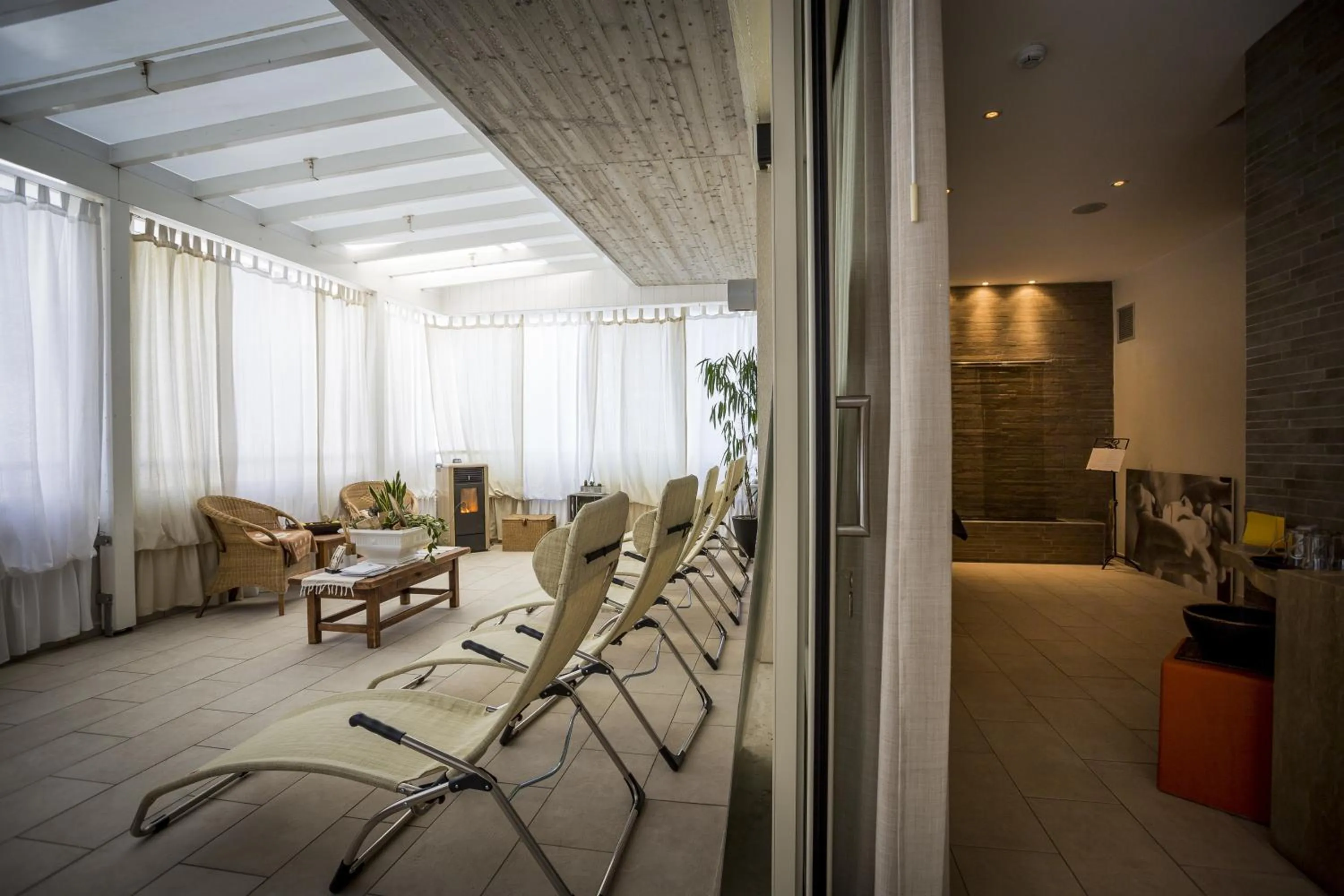 Sauna in Bellettini Hotel