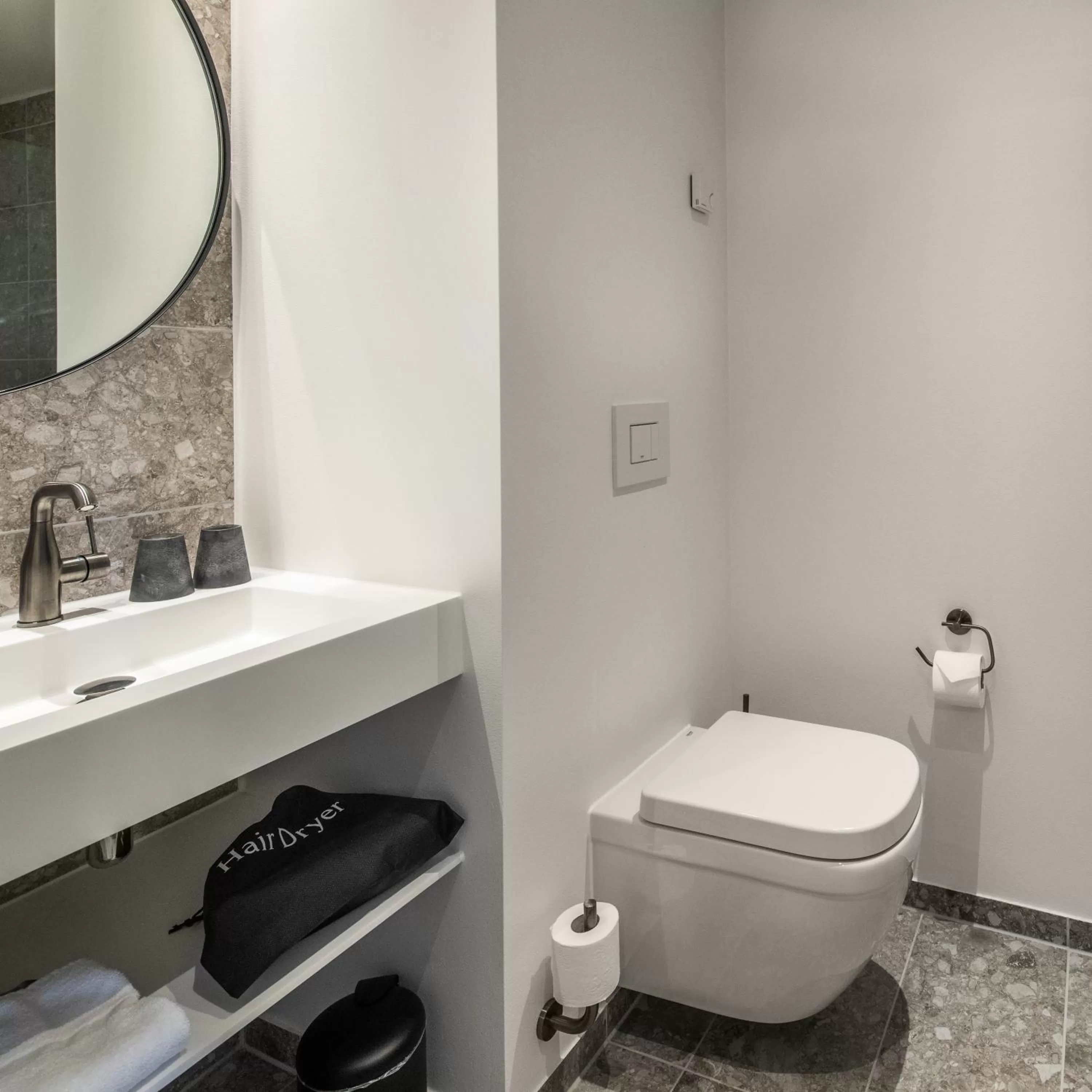 Bathroom in Comwell Copenhagen Portside Dolce by Wyndham