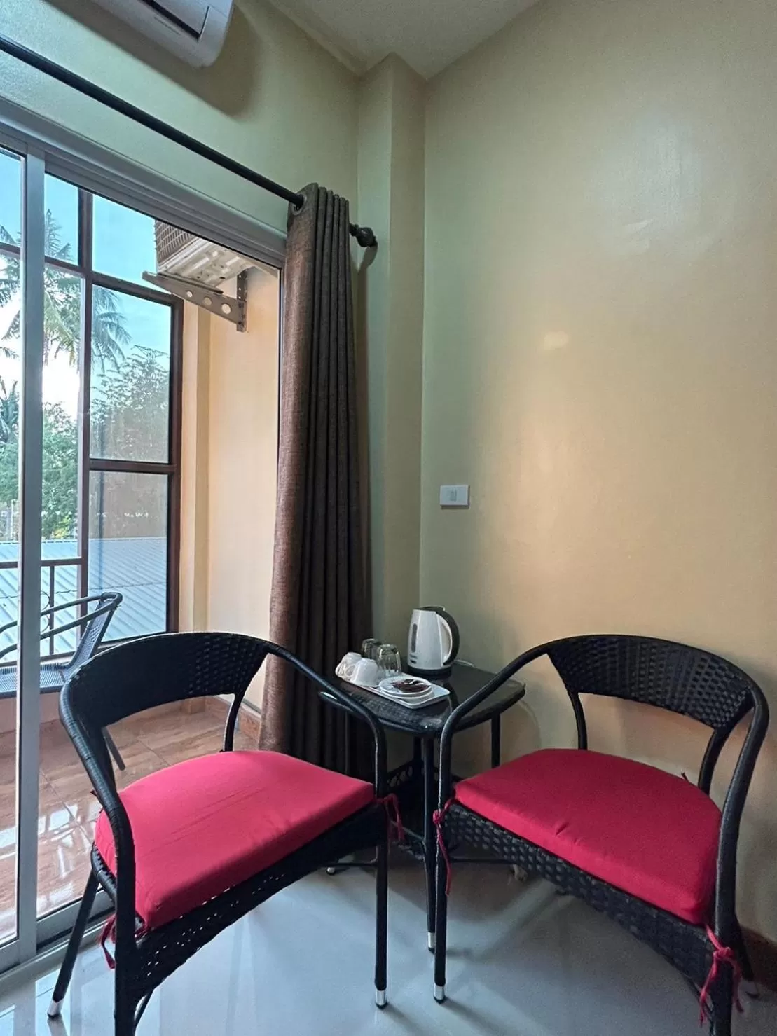 Seating area in SK Resort Pattaya