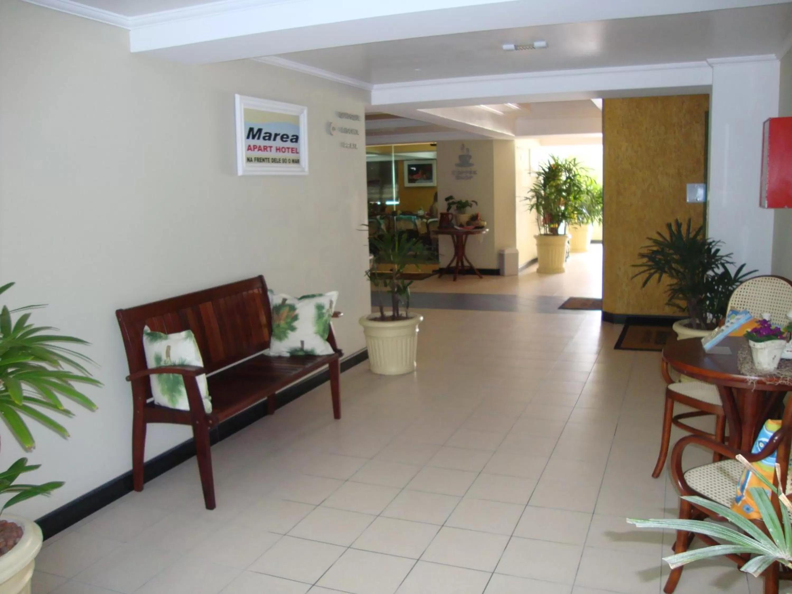 Lobby or reception, Lobby/Reception in Golfinhos Apart Hotel