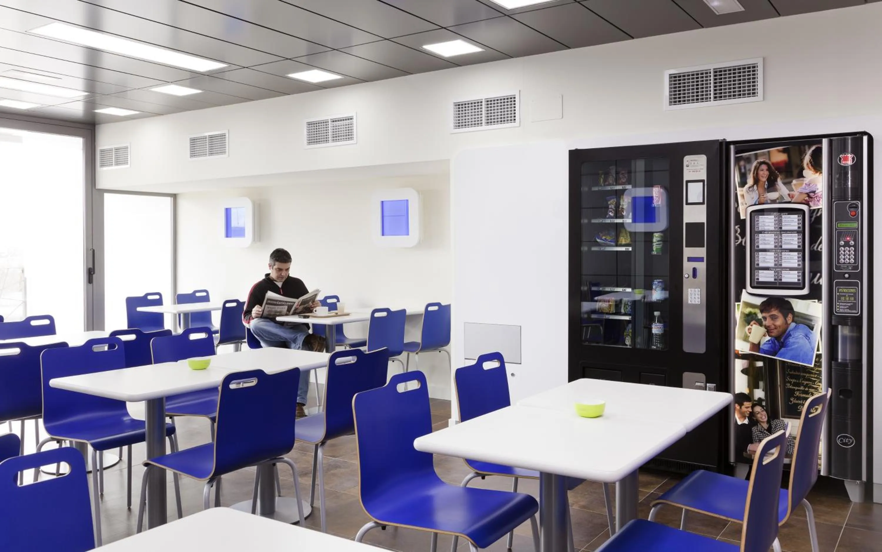 Restaurant/places to eat in Ibis Budget Madrid Vallecas