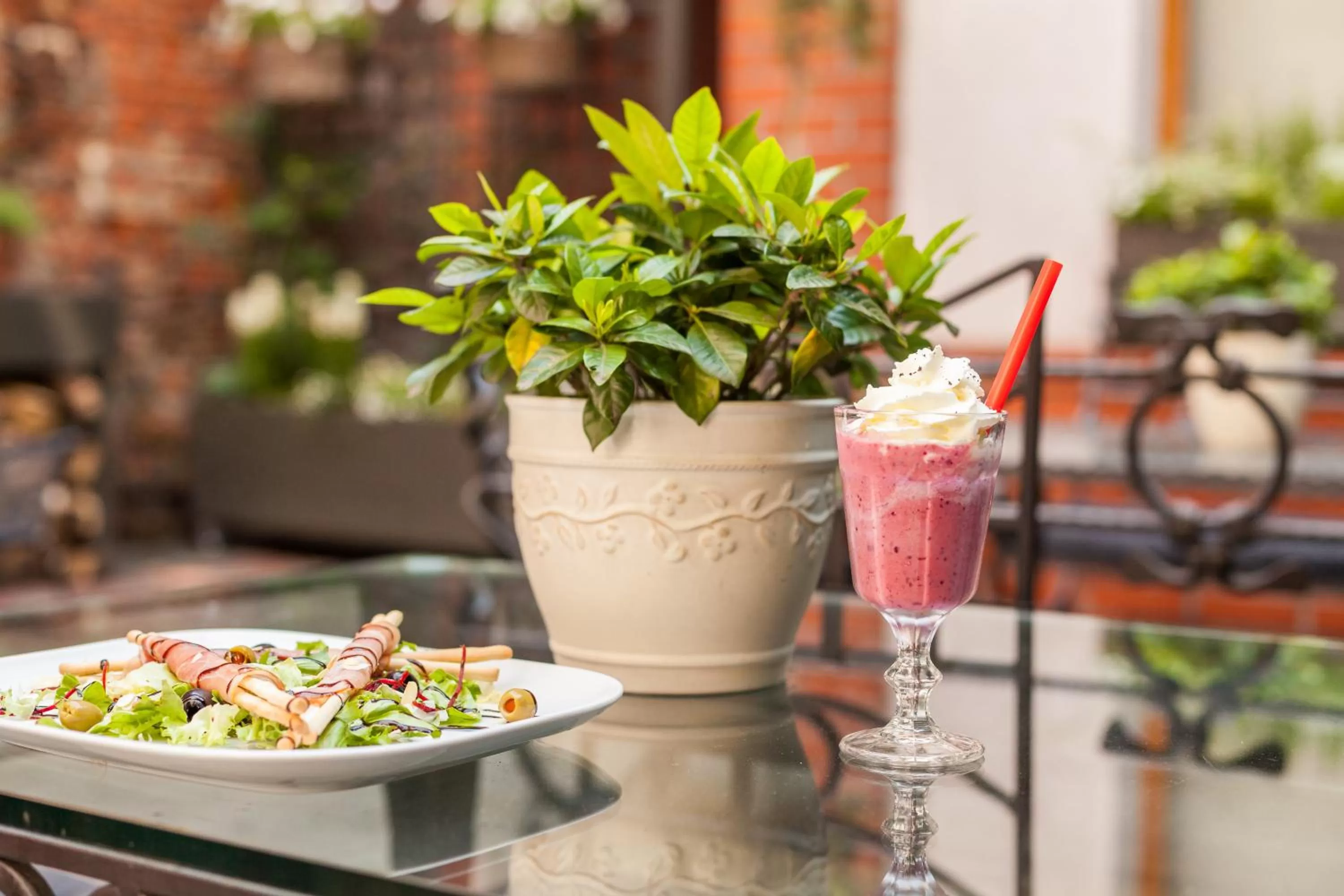 Garden in Hotel Czarna Róża